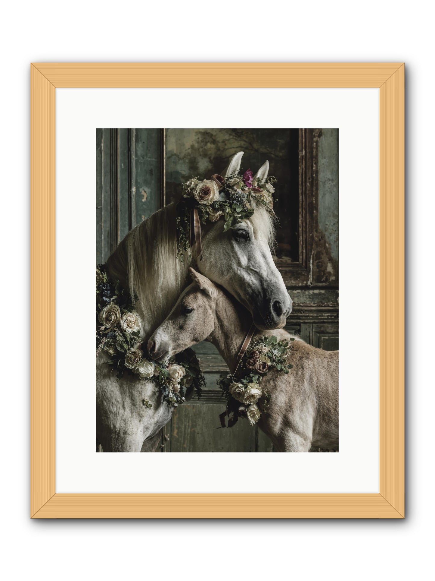 Havisham -- Framed Print - Natural 12x16