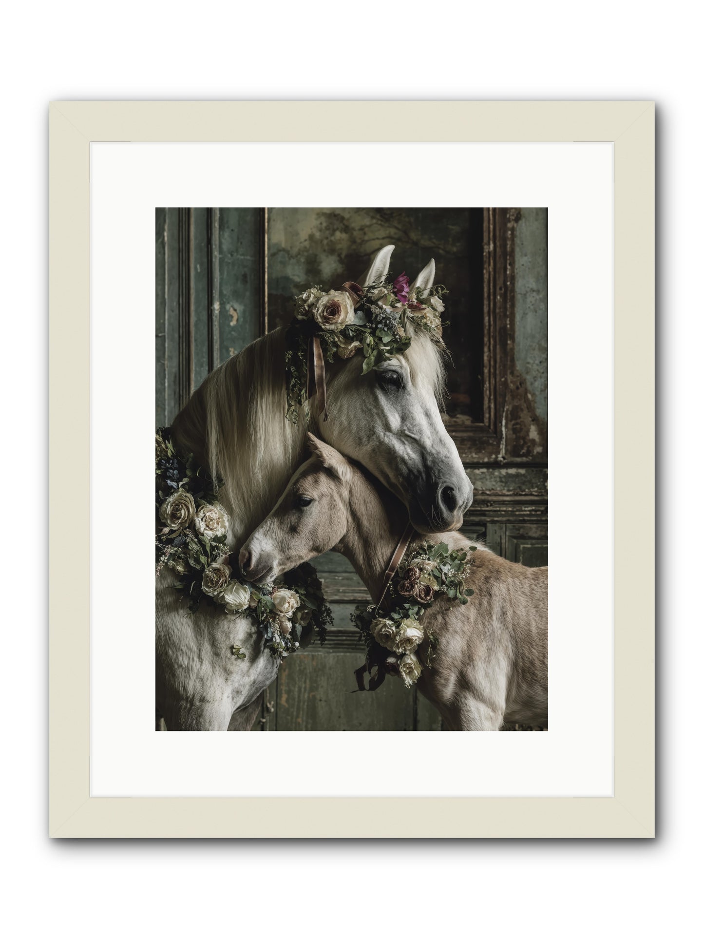 Havisham -- Framed Print - White 12x16