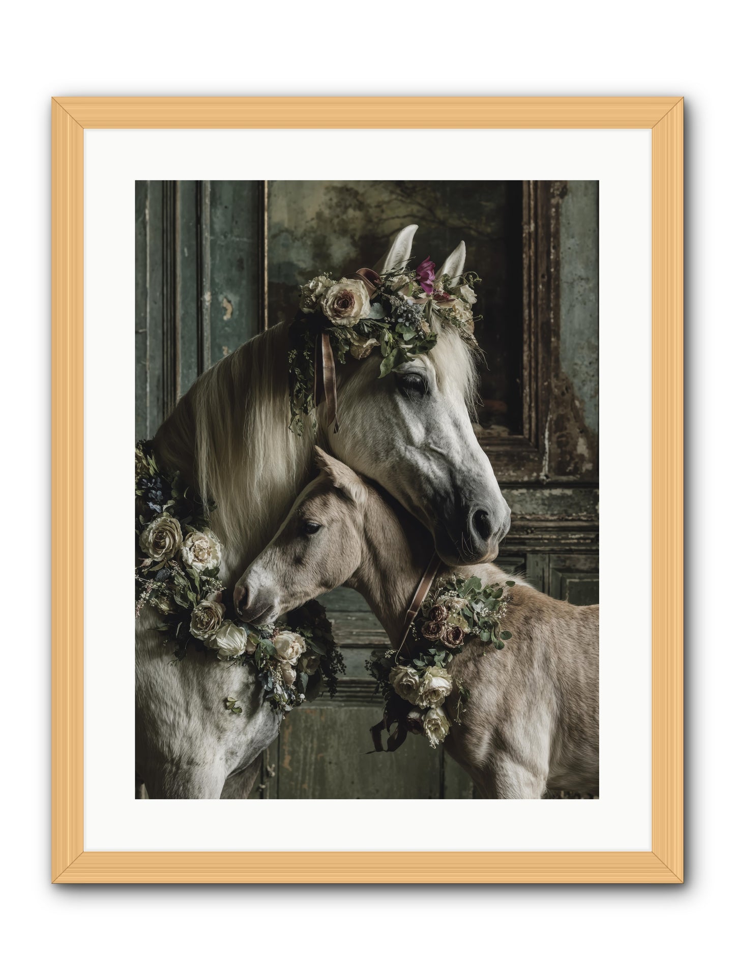 Havisham -- Framed Print - Natural 18x24