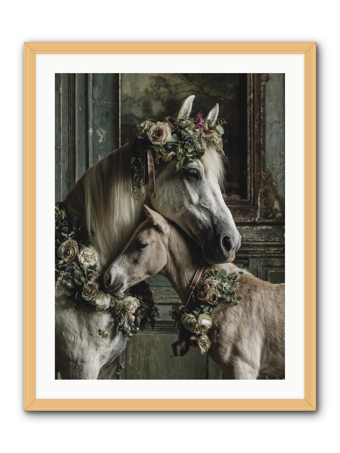 Havisham -- Framed Print - Natural 24x32