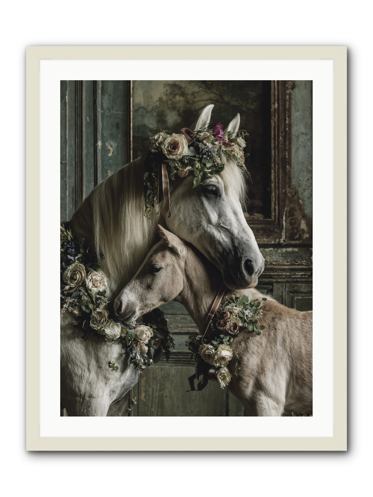 Havisham -- Framed Print - White 24x32