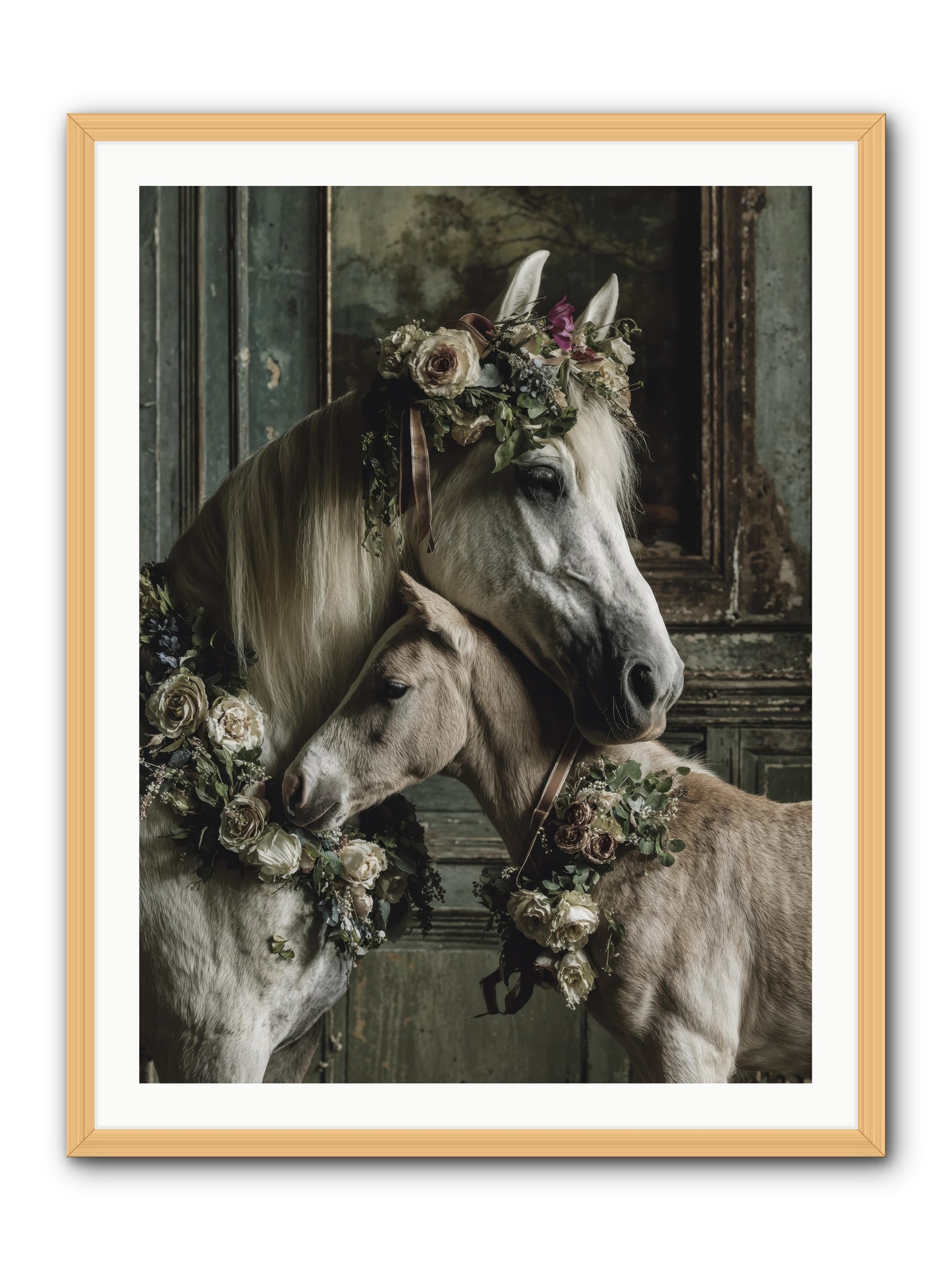 Havisham -- Framed Print - Natural 30x40
