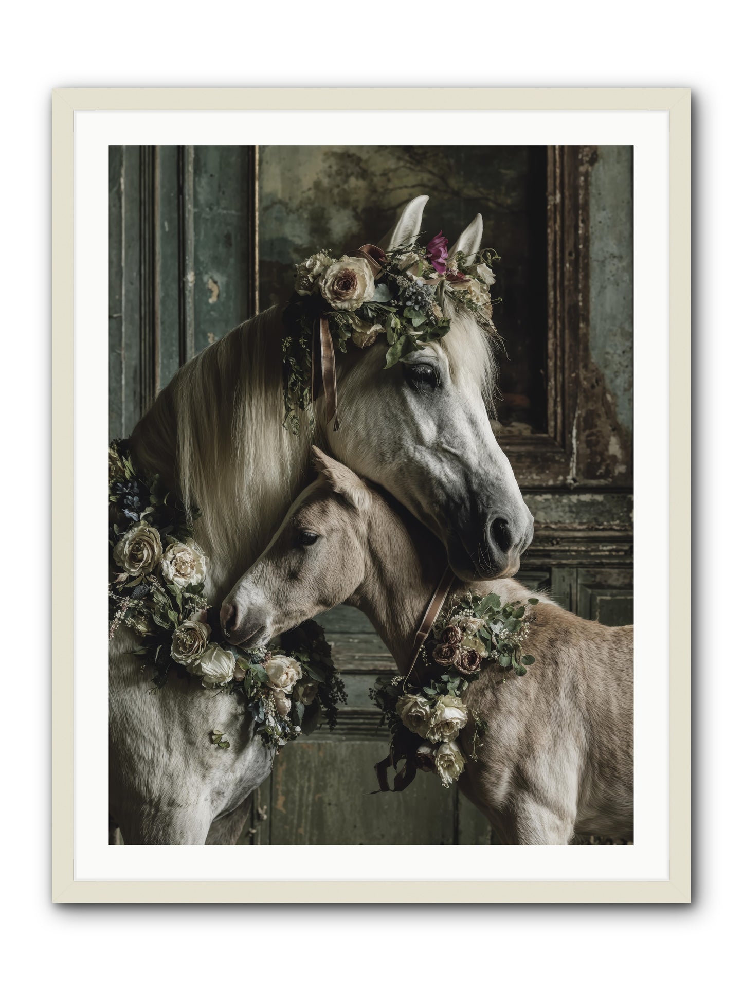 Havisham -- Framed Print - White 30x40