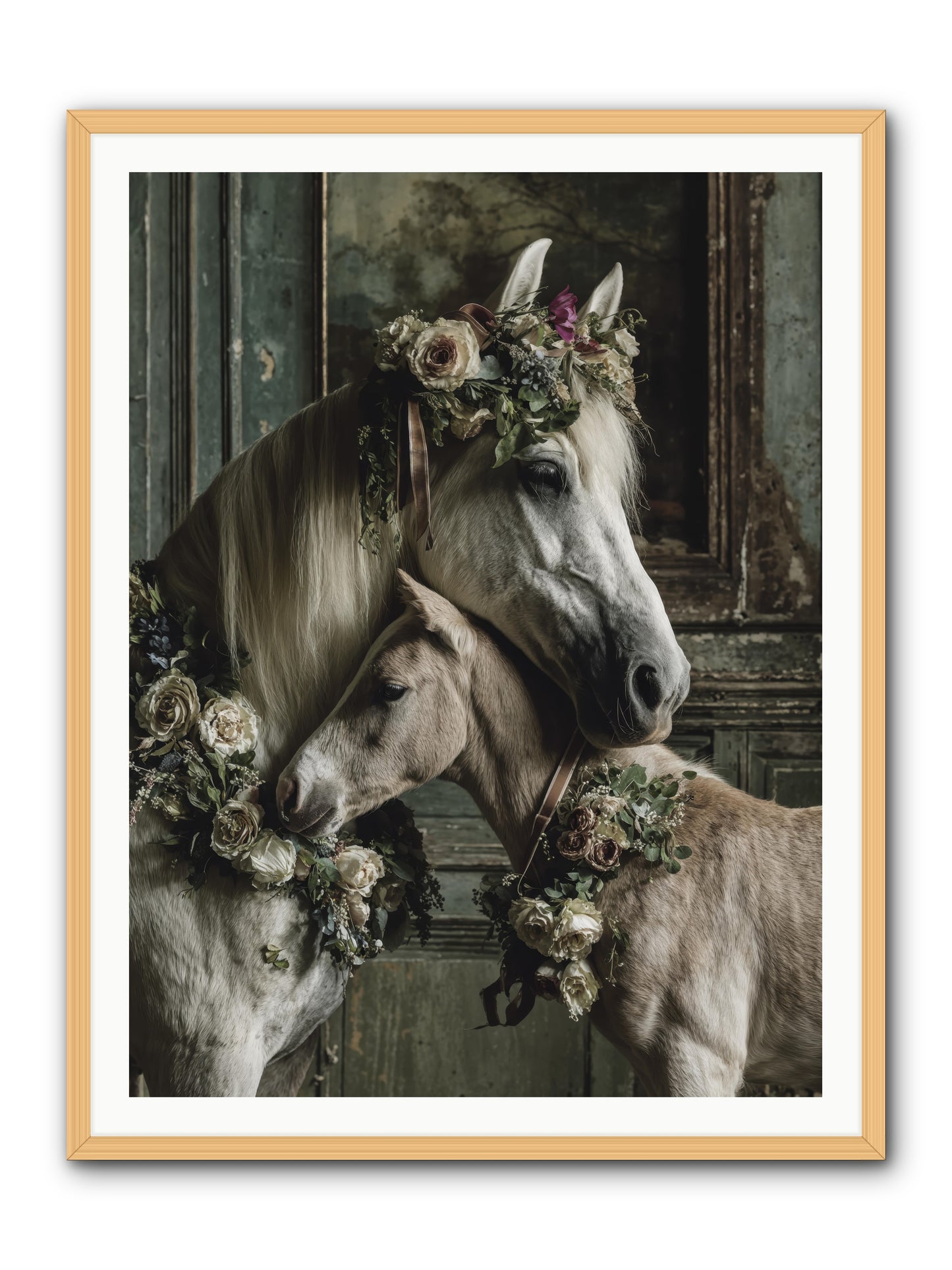 Havisham -- Framed Print - Natural 36x48