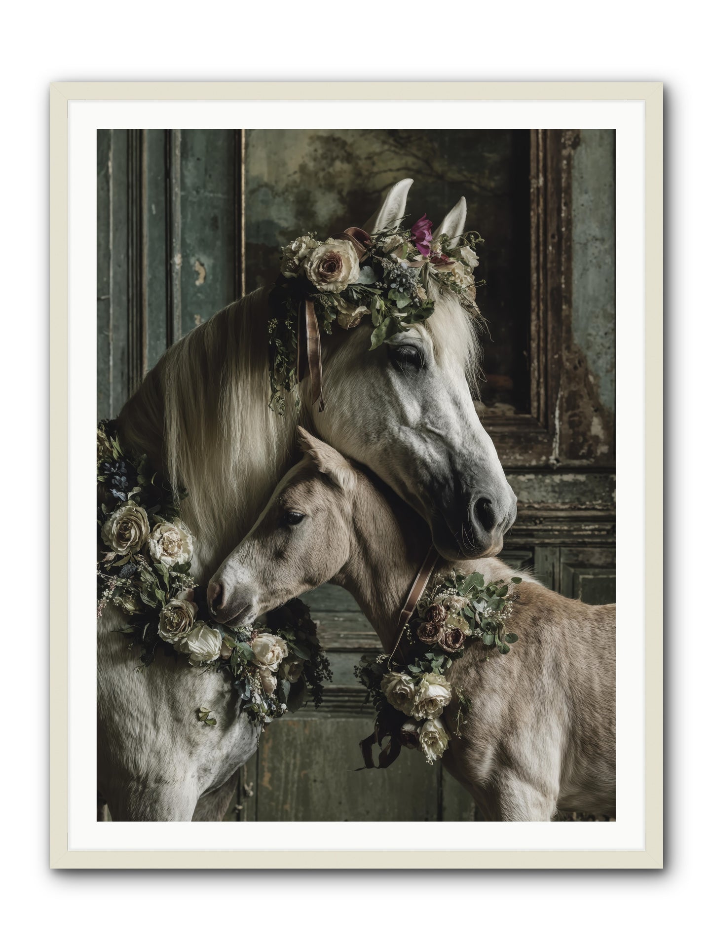 Havisham -- Framed Print - White 36x48