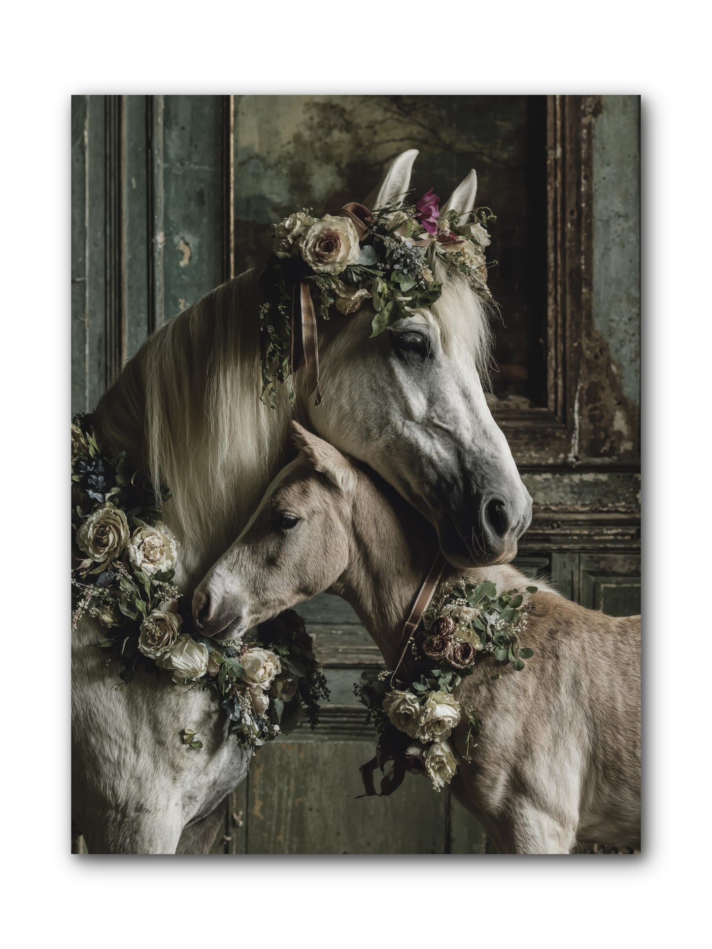 Havisham -- Wrapped Canvas 9x12