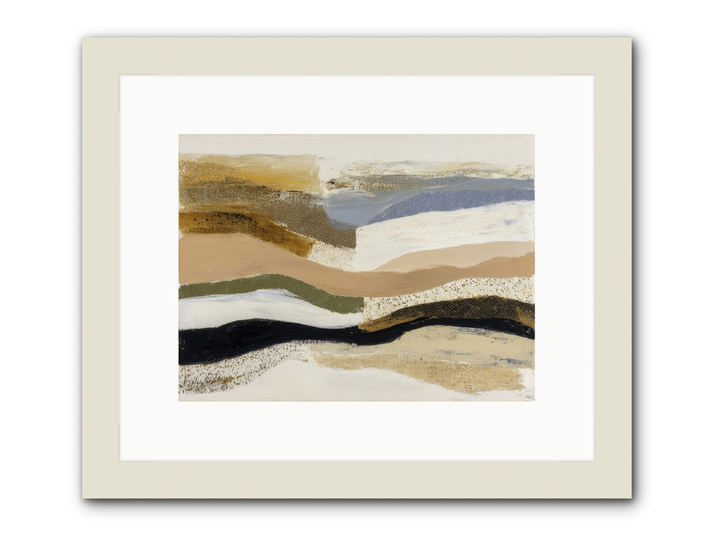Haze No.1 -- Framed Print - White 12x9