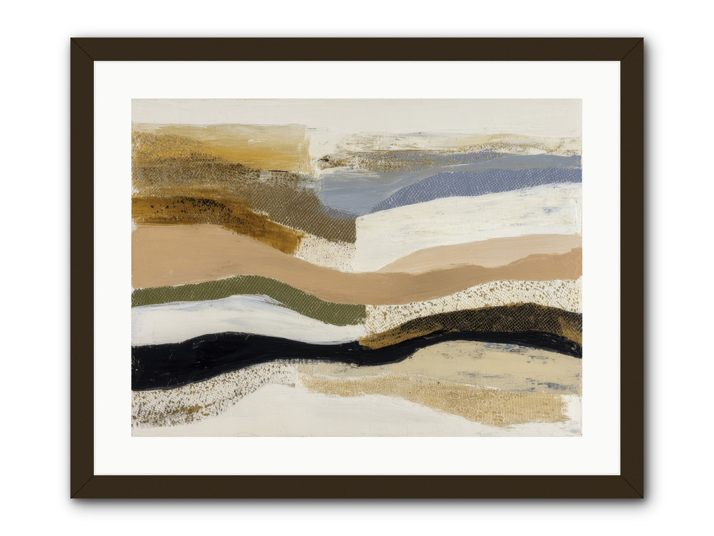 Haze No.1 -- Framed Print - Black 24x18