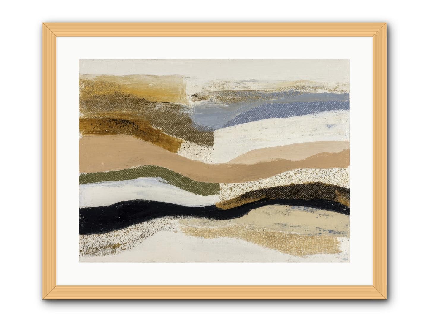 Haze No.1 -- Framed Print - Natural 24x18