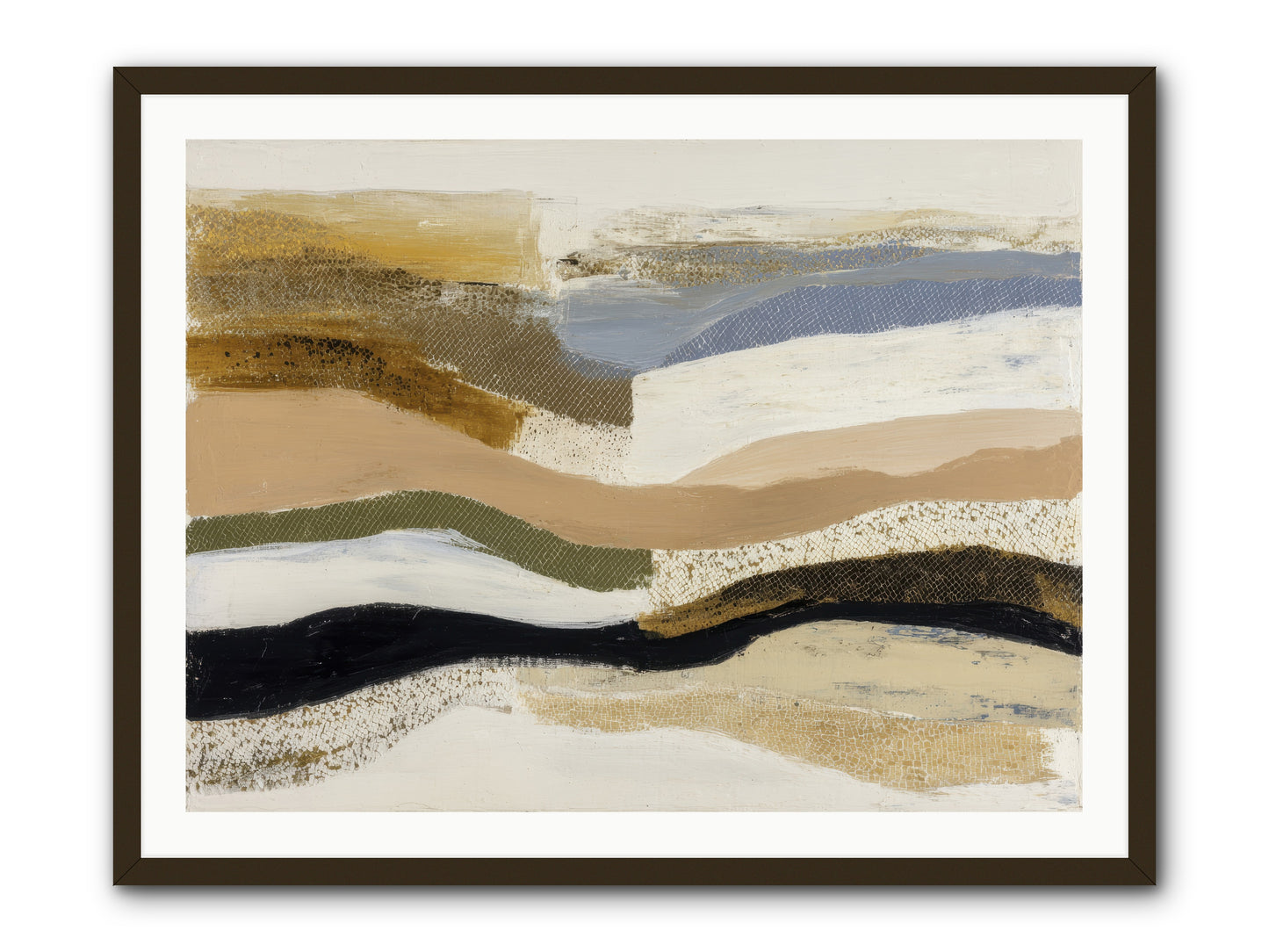 Haze No.1 -- Framed Print - Black 40x30