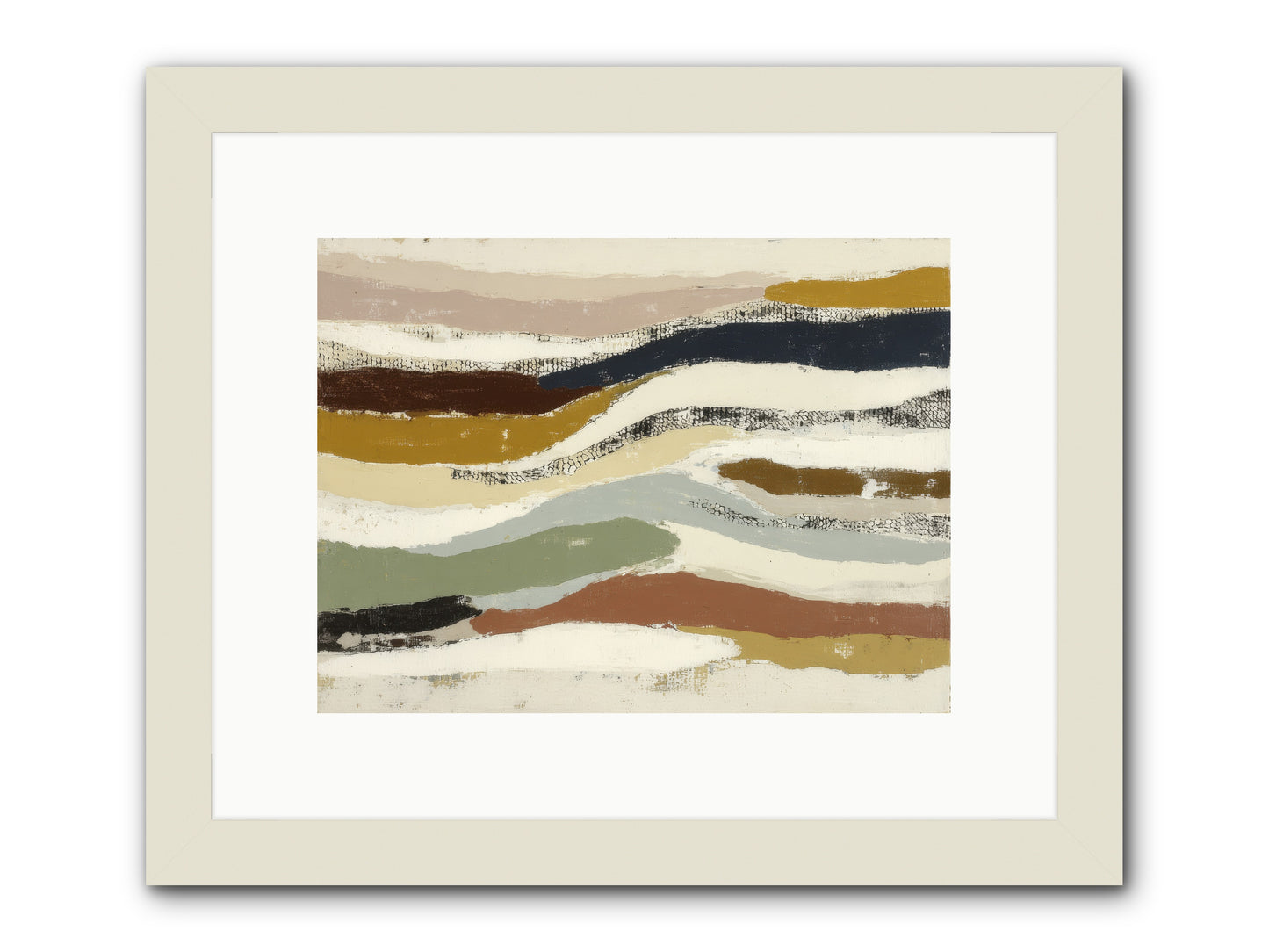 Haze no.2 -- Framed Print - White 12x9