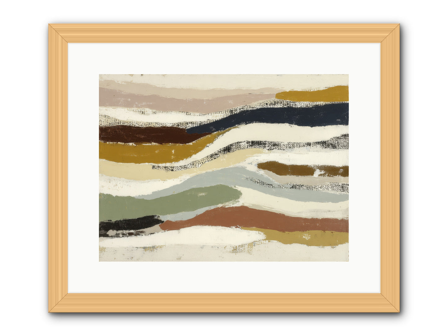 Haze no.2 -- Framed Print - Natural 16x12