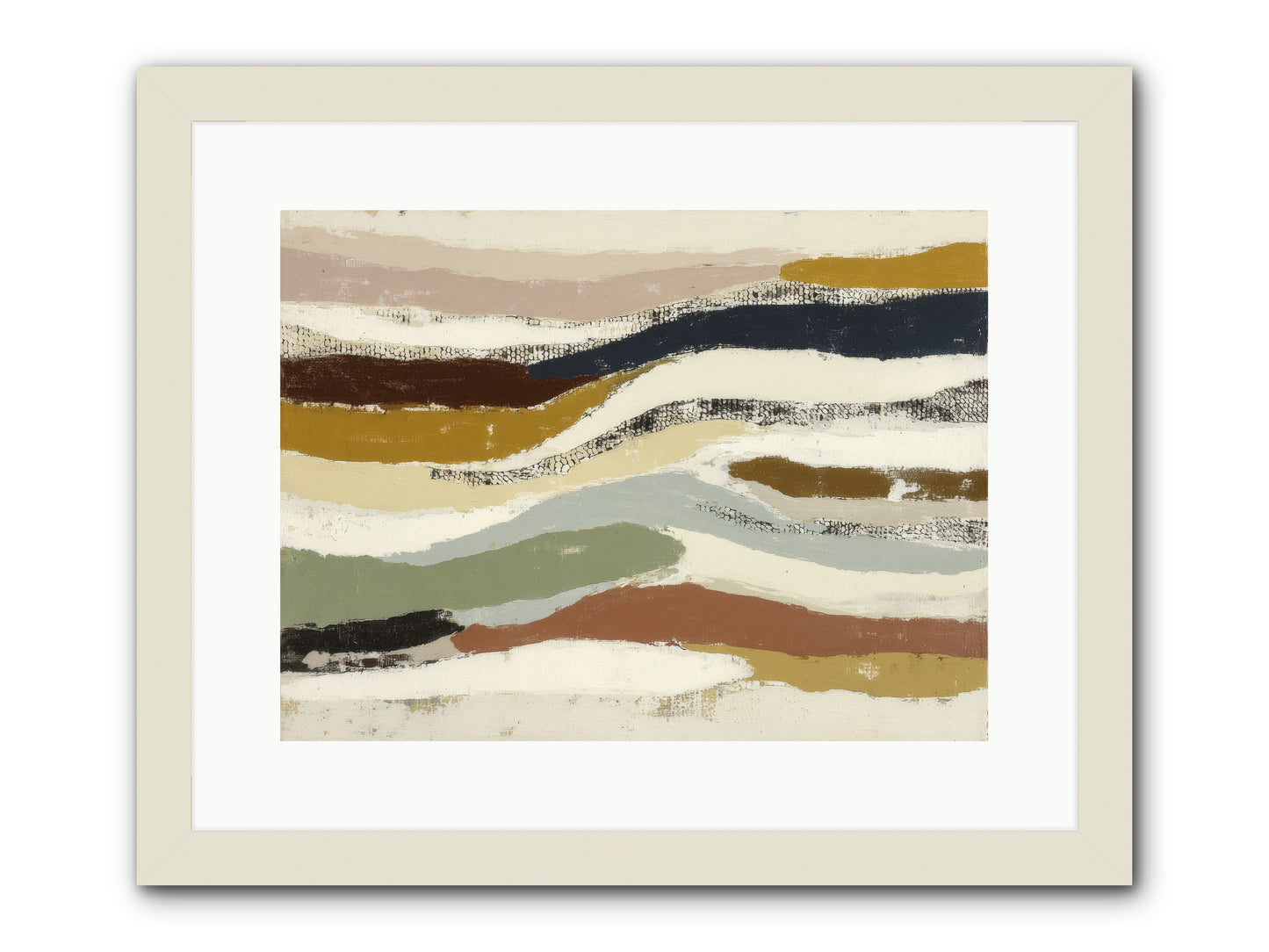 Haze no.2 -- Framed Print - White 16x12