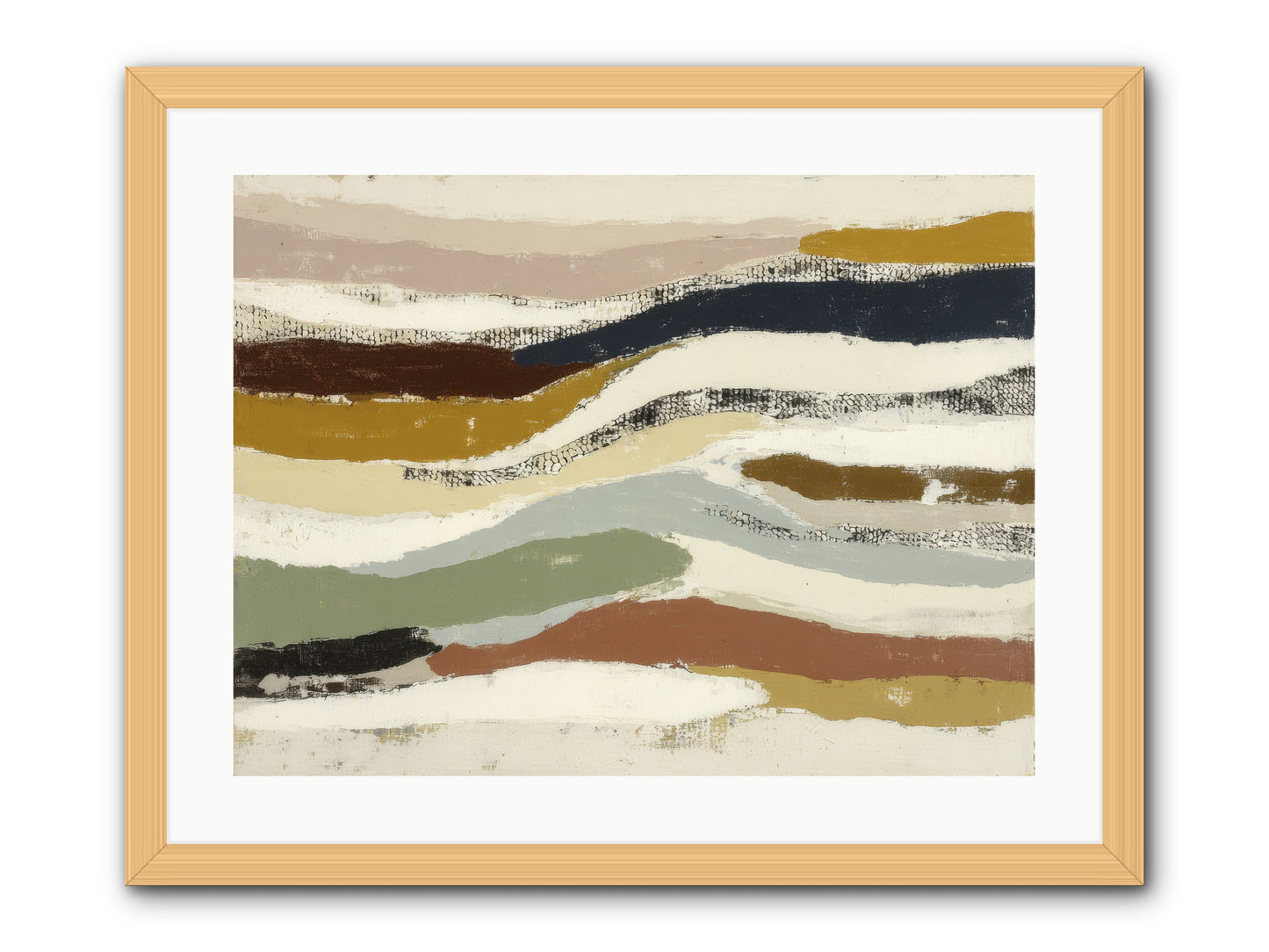 Haze no.2 -- Framed Print - Natural 24x18