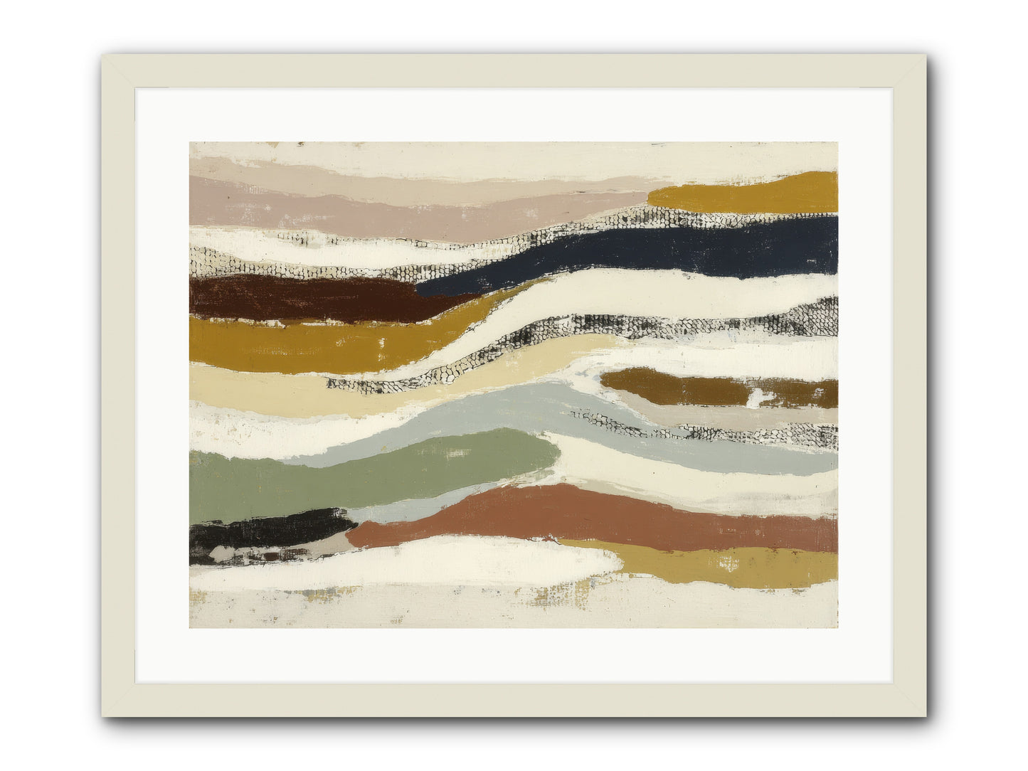 Haze no.2 -- Framed Print - White 24x18