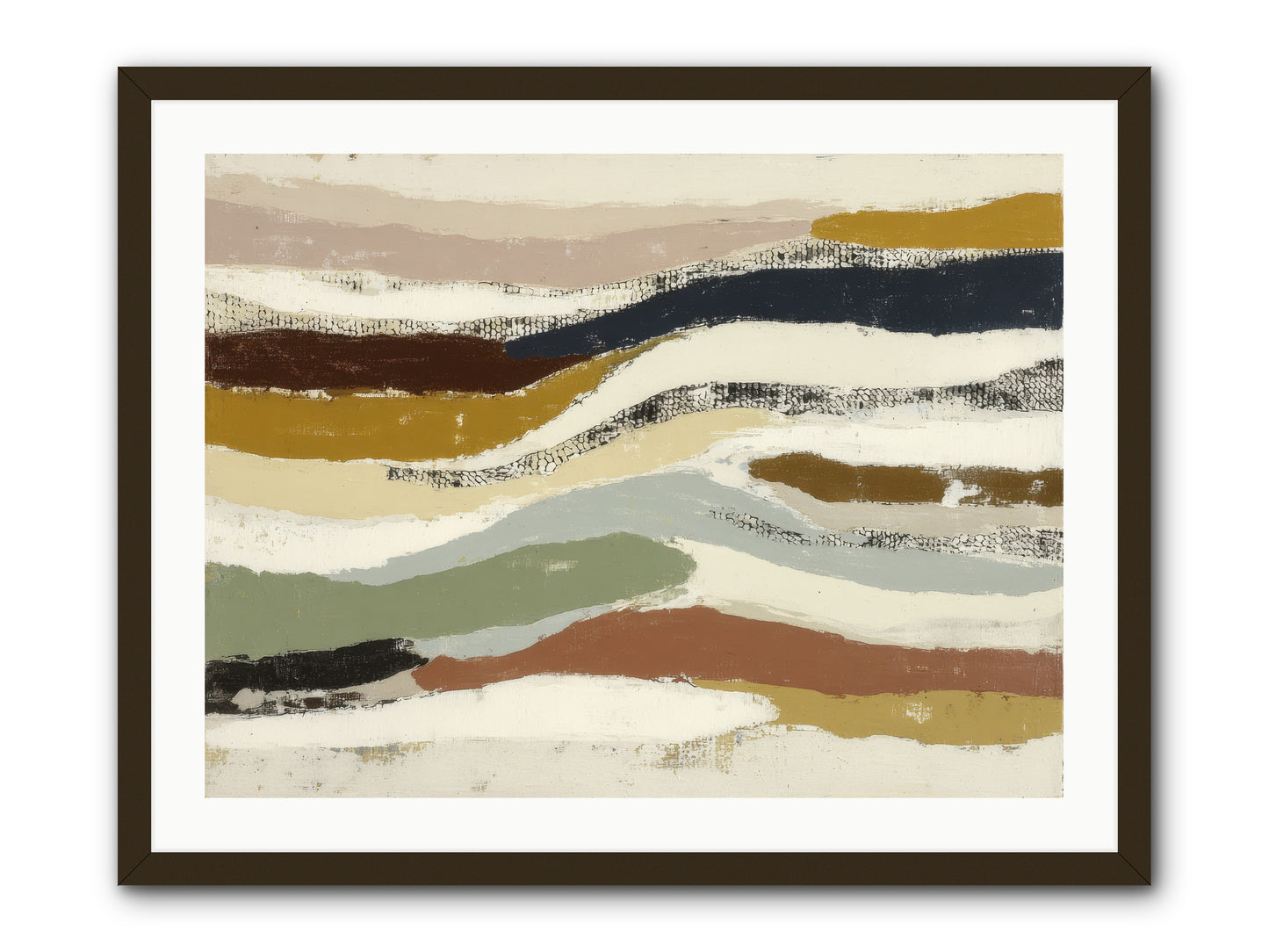 Haze no.2 -- Framed Print - Black 32x24