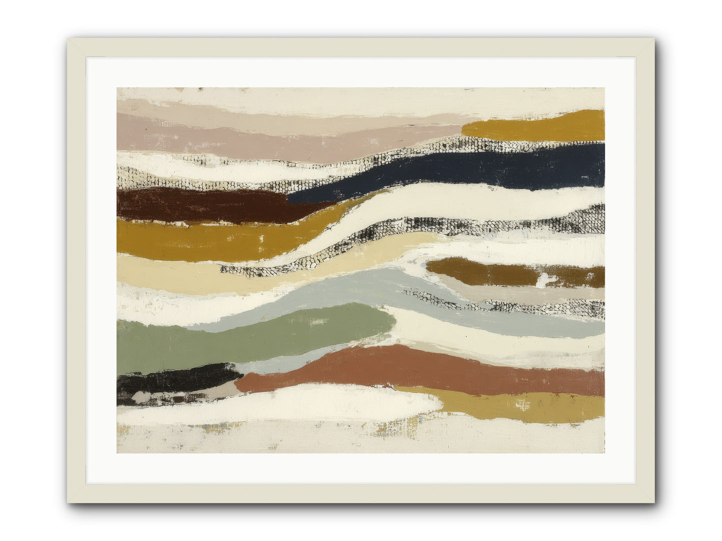 Haze no.2 -- Framed Print - White 32x24
