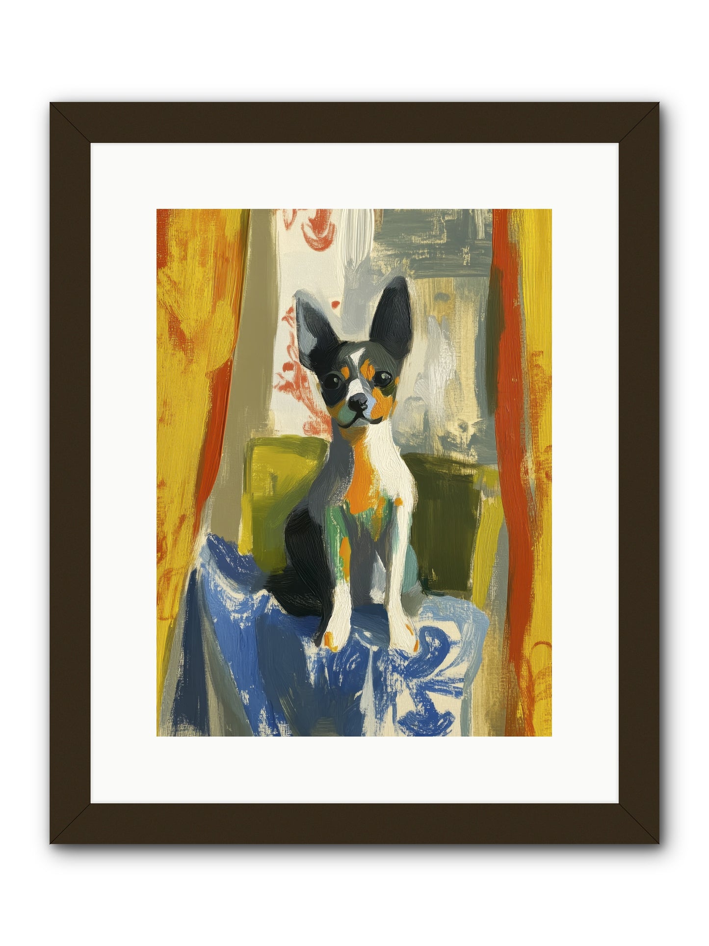 Hazel Mae -- Framed Print - Black 12x16