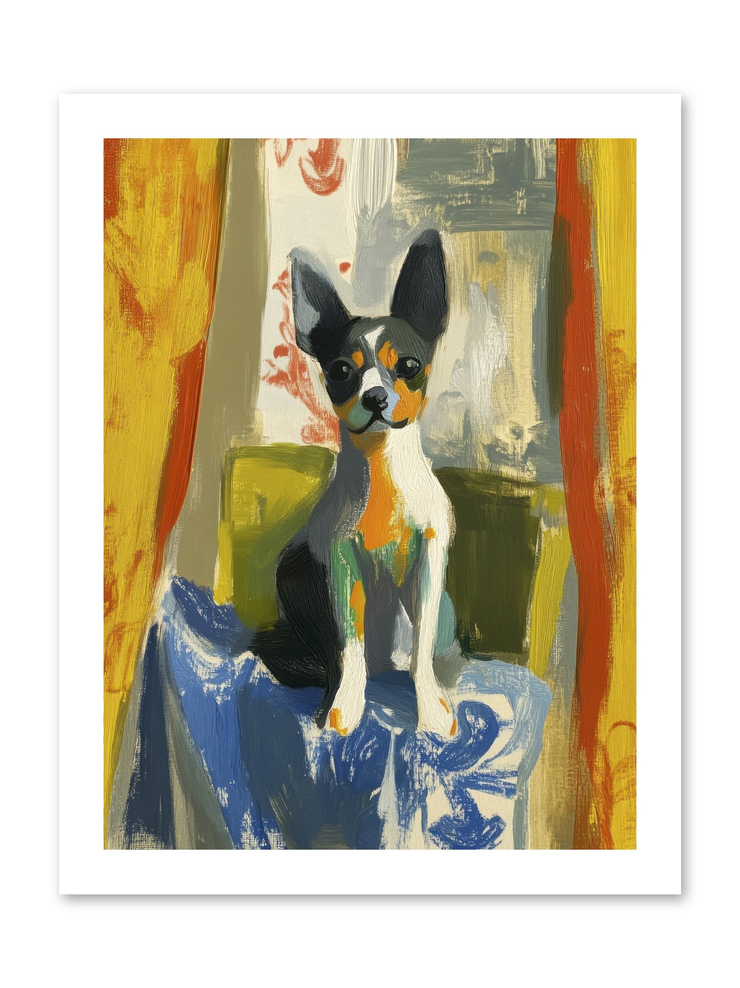 Hazel Mae -- Loose Canvas Print 12x16