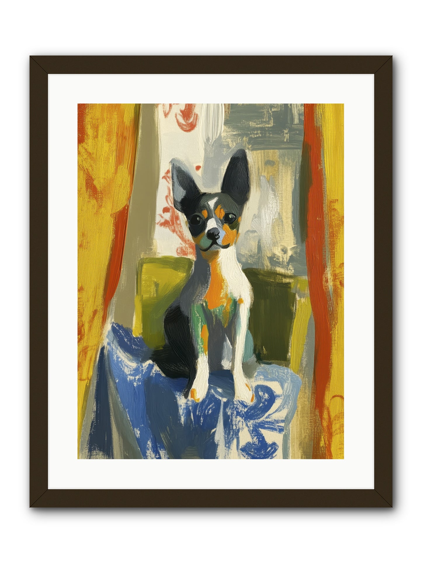 Hazel Mae -- Framed Print - Black 18x24