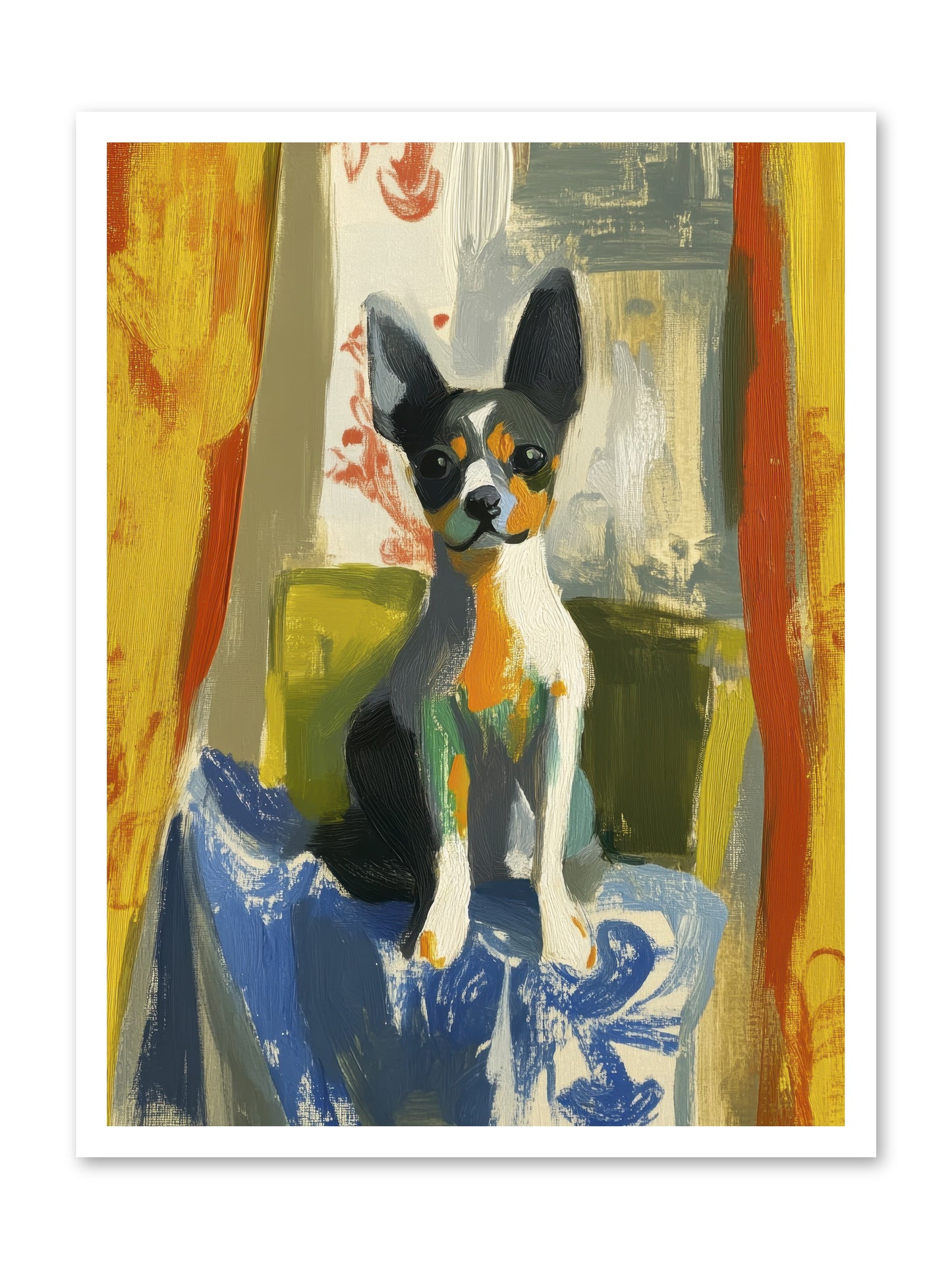 Hazel Mae -- Loose Canvas Print 24x32