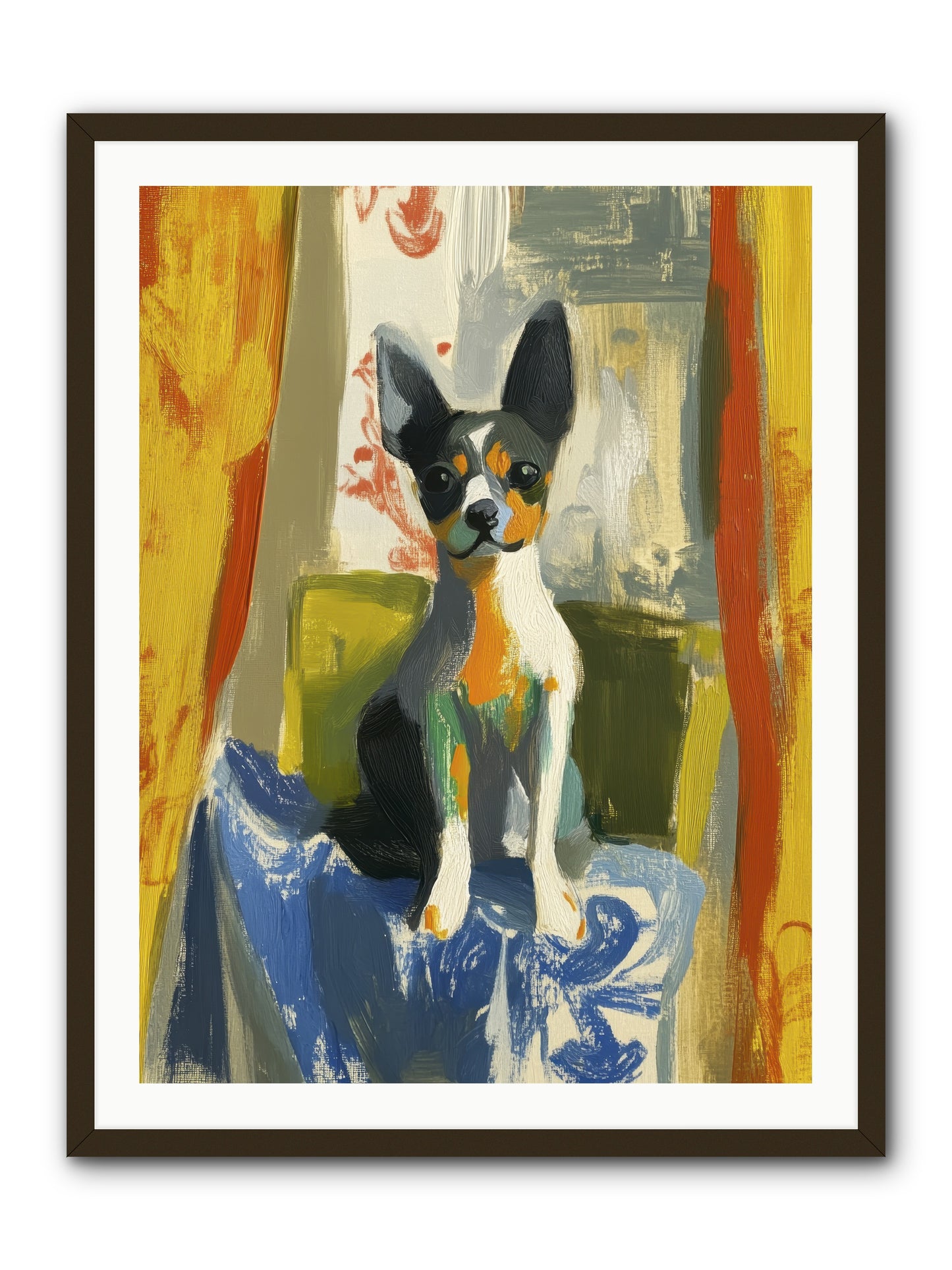 Hazel Mae -- Framed Print - Black 30x40