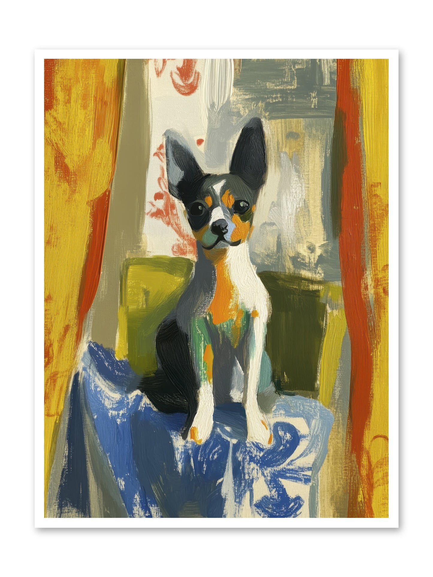 Hazel Mae -- Loose Canvas Print 36x48