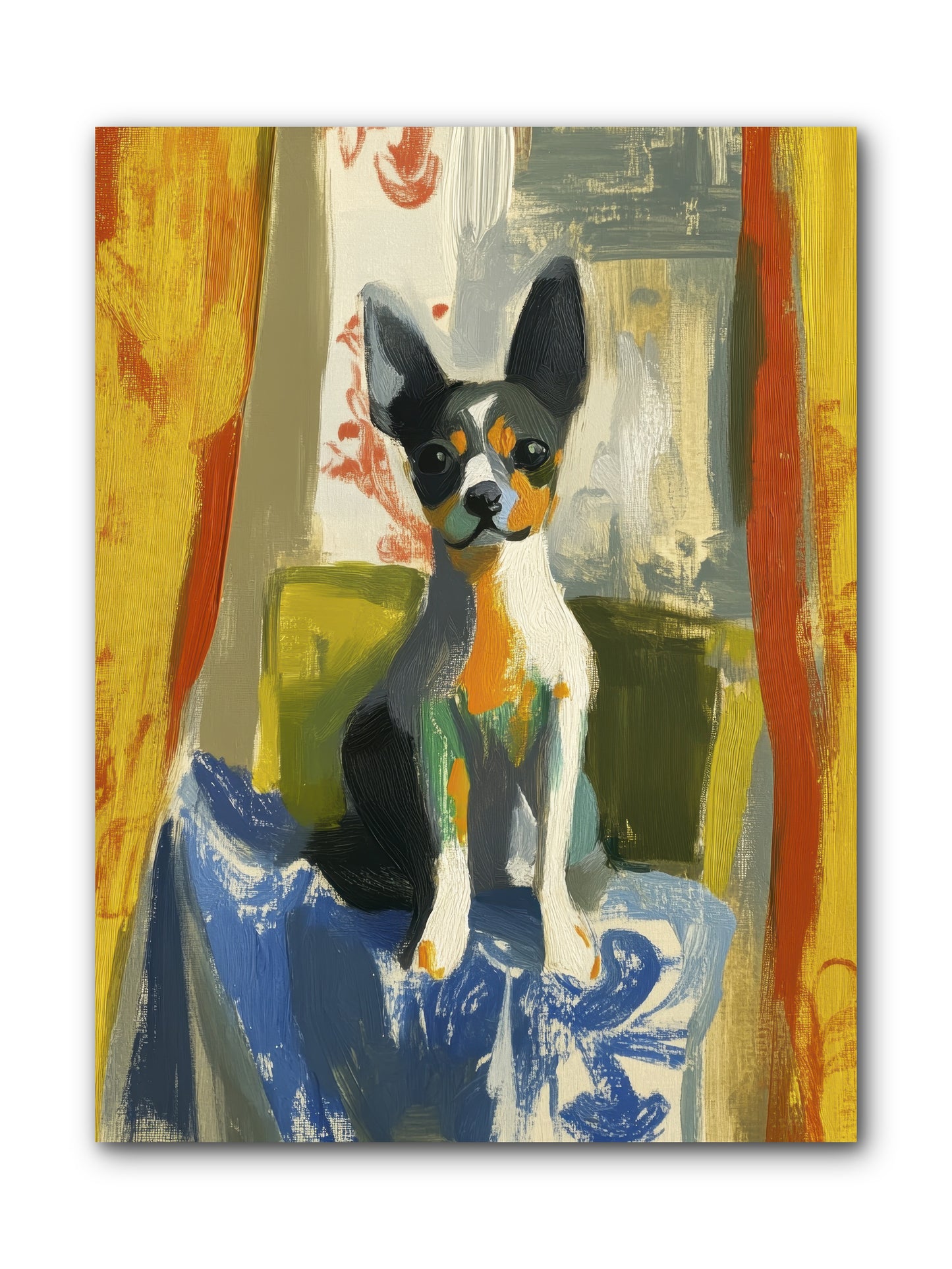 Hazel Mae -- Wrapped Canvas 9x12