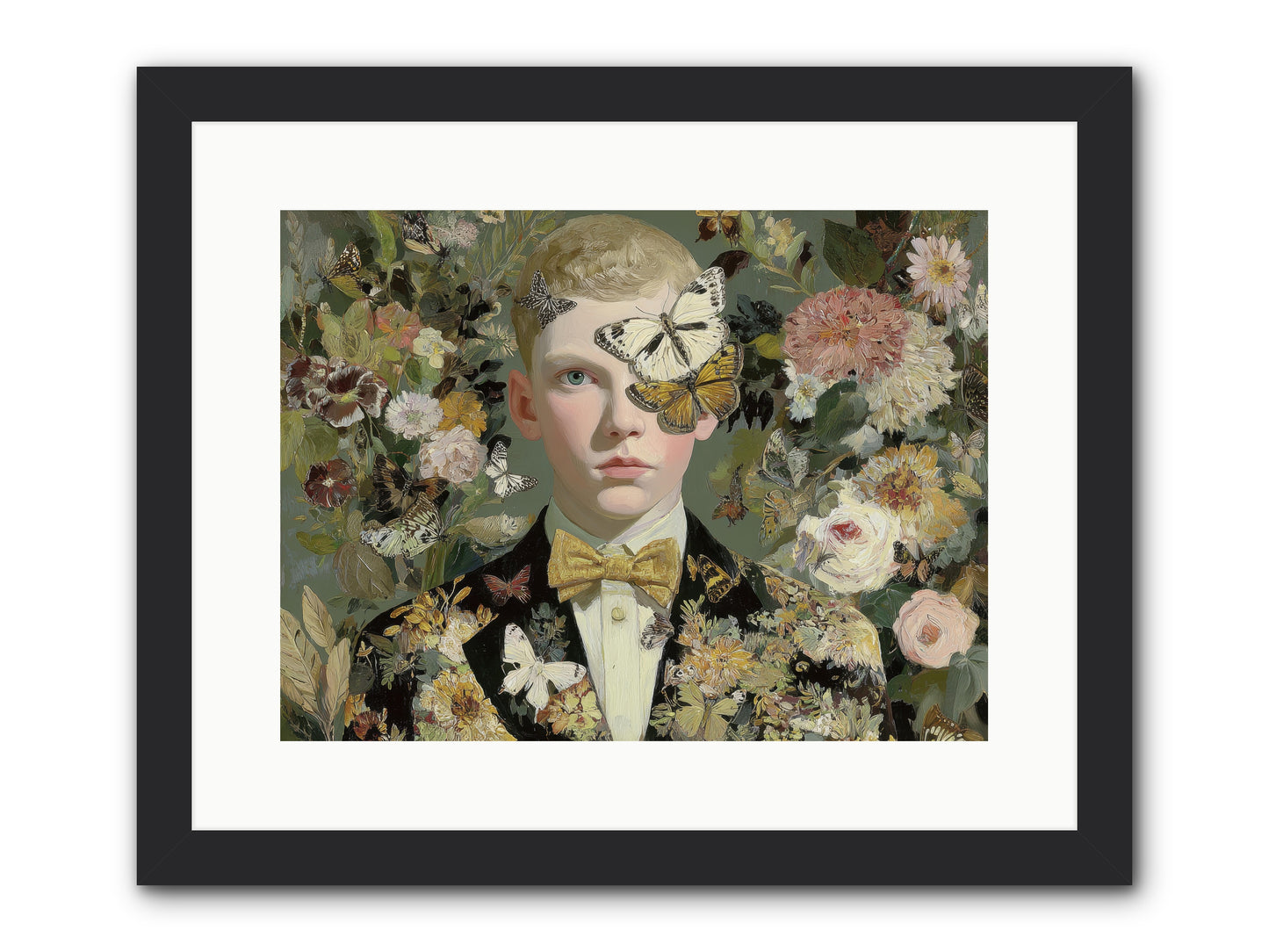 He Photographed Butterflies — He-Photographed-Butterflies-16x12-Framed-Print-Black.jpg
