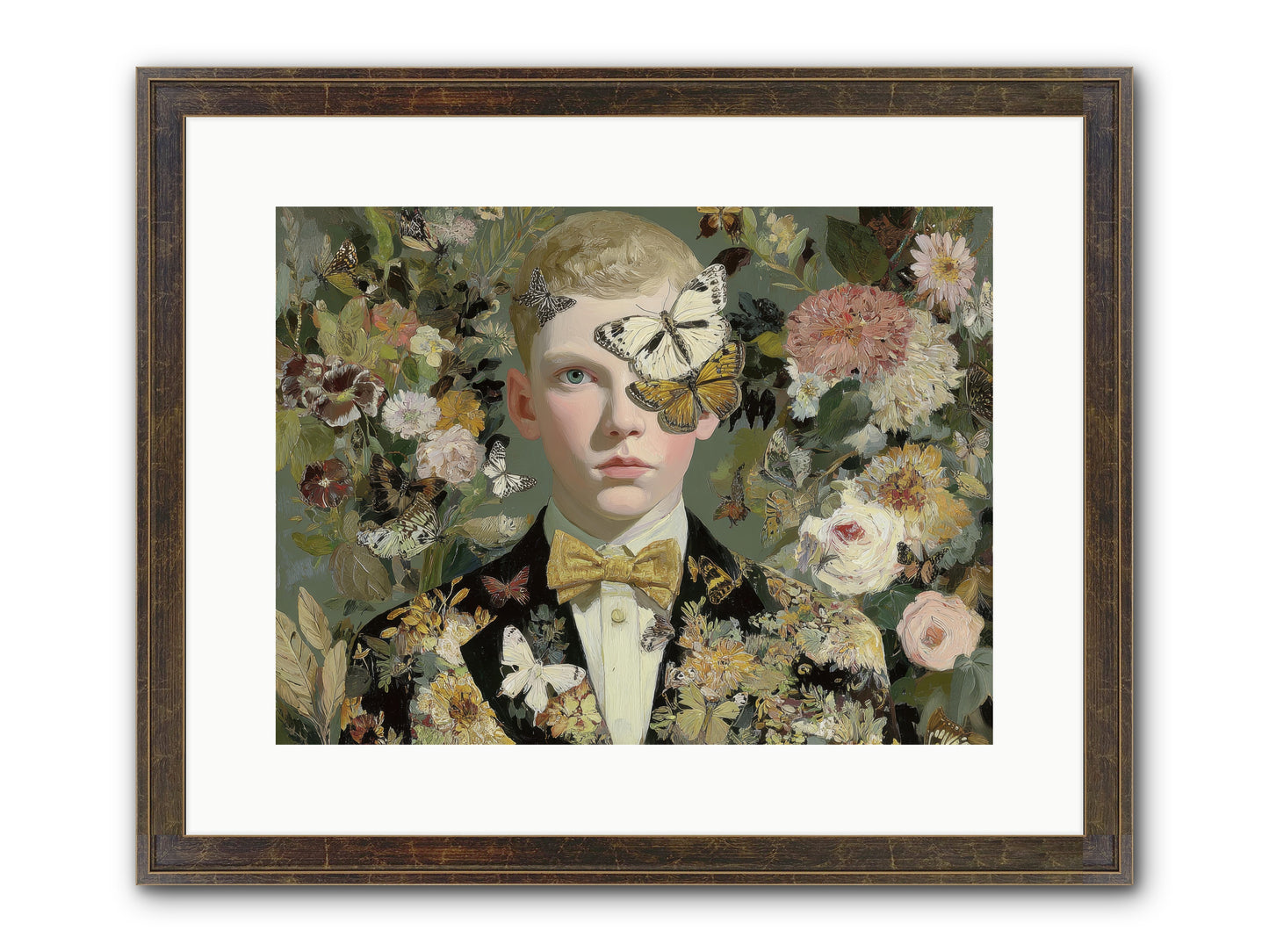 He Photographed Butterflies — He-Photographed-Butterflies-16x12-Framed-Print-Slimwoods-Black-Gold.jpg