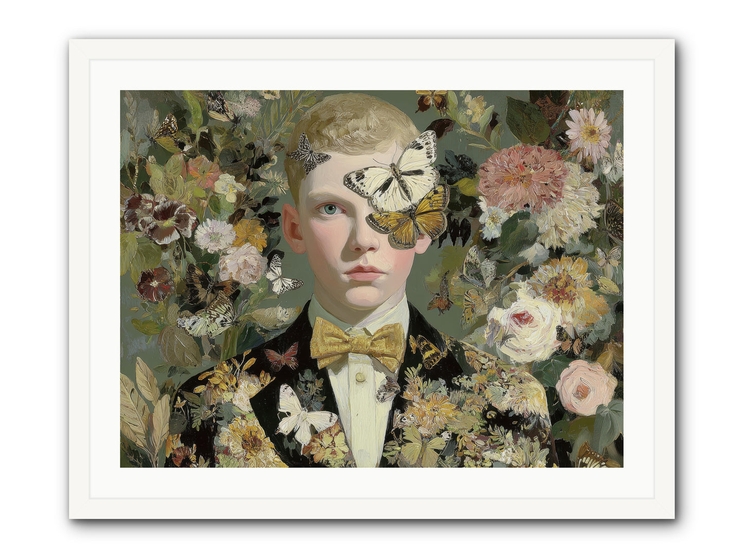He Photographed Butterflies — He-Photographed-Butterflies-32x24-Framed-Print-White.jpg
