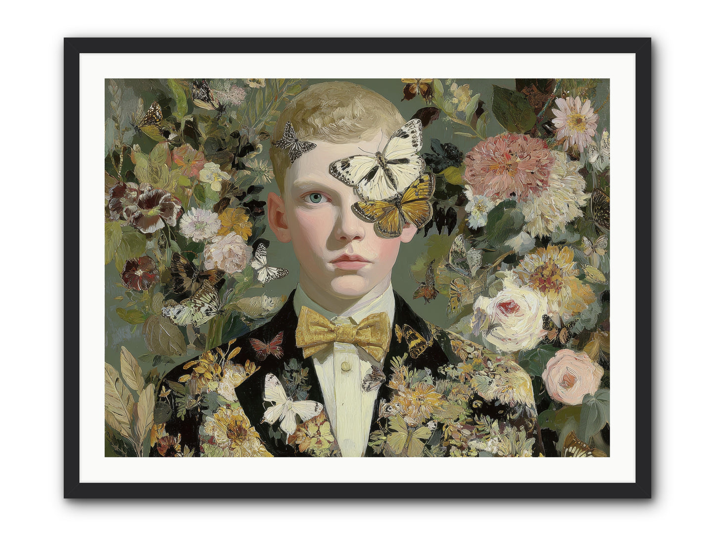 He Photographed Butterflies — He-Photographed-Butterflies-40x30-Framed-Print-Black.jpg