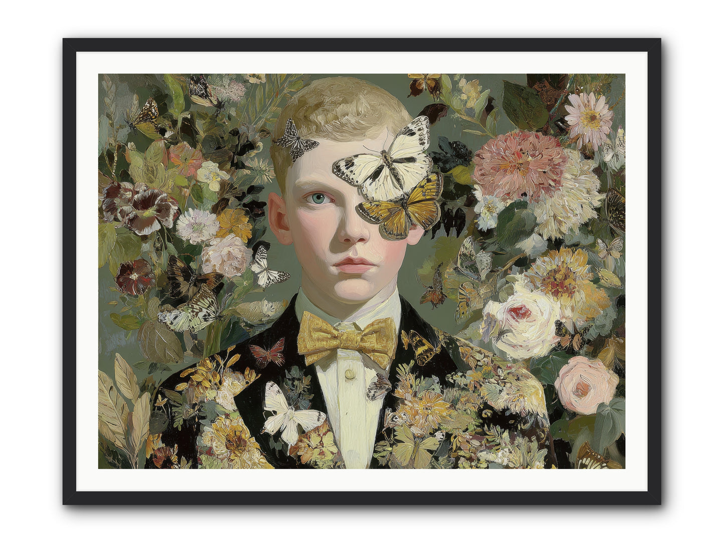 He Photographed Butterflies — He-Photographed-Butterflies-48x36-Framed-Print-Black.jpg