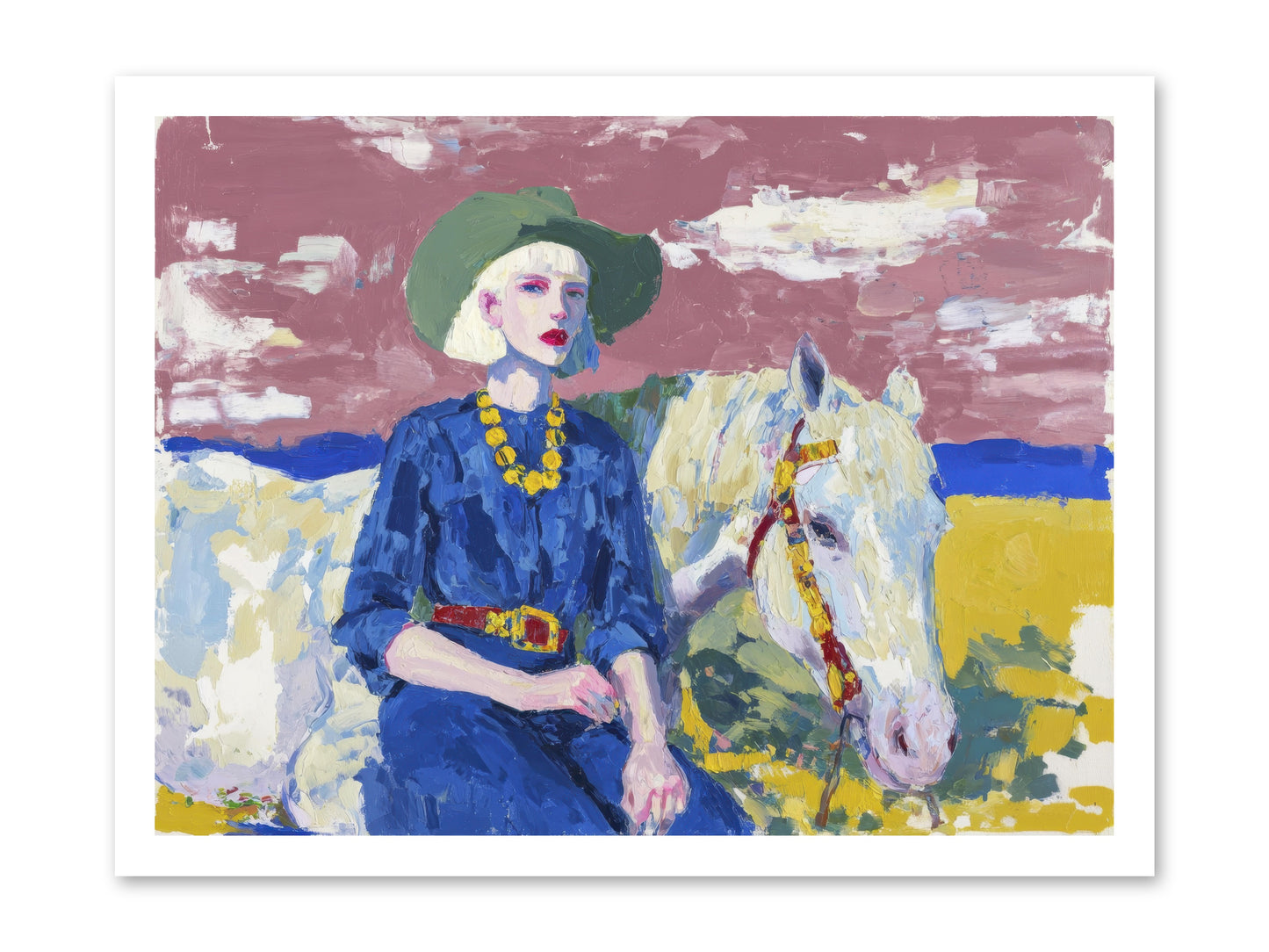 Heading West -- Paper Print 24x18