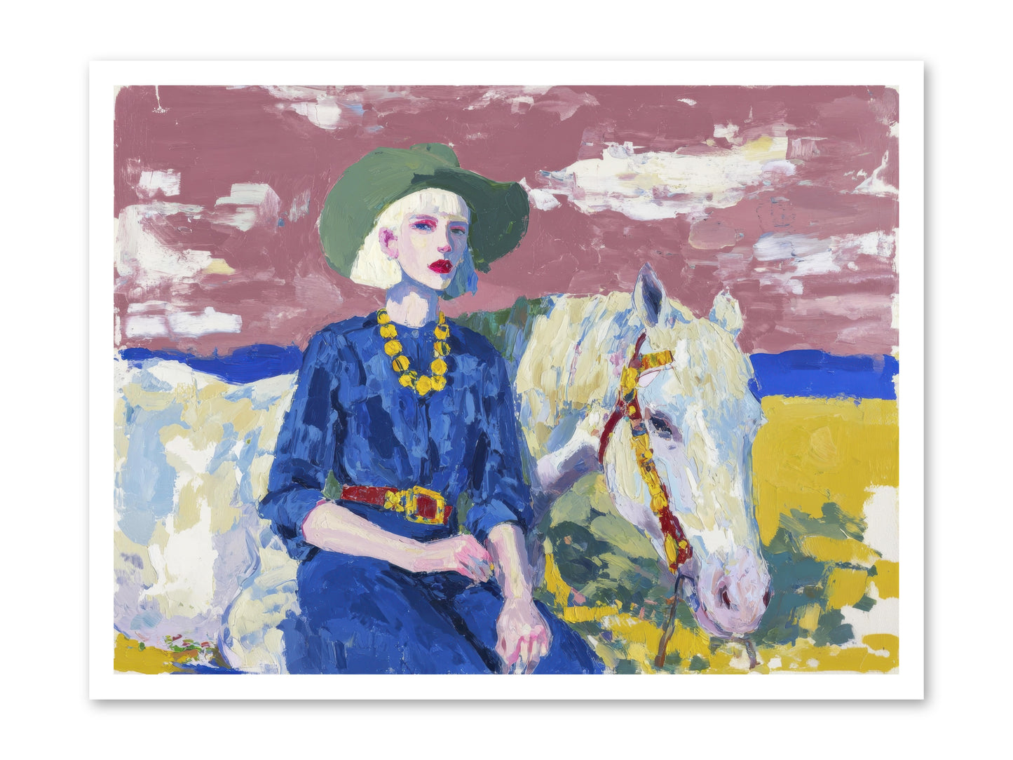 Heading West -- Loose Canvas Print 32x24
