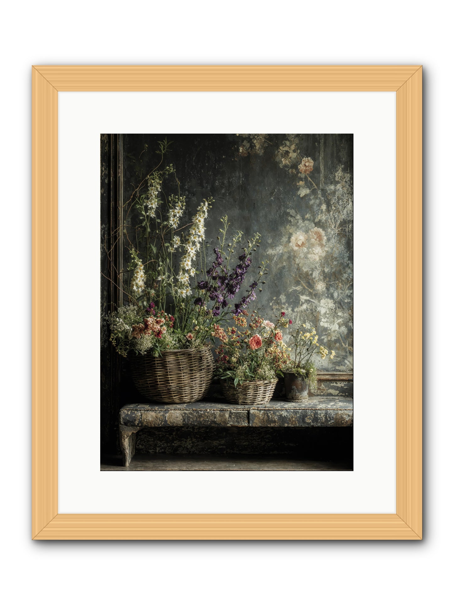Heartcountry -- Framed Print - Natural 12x16