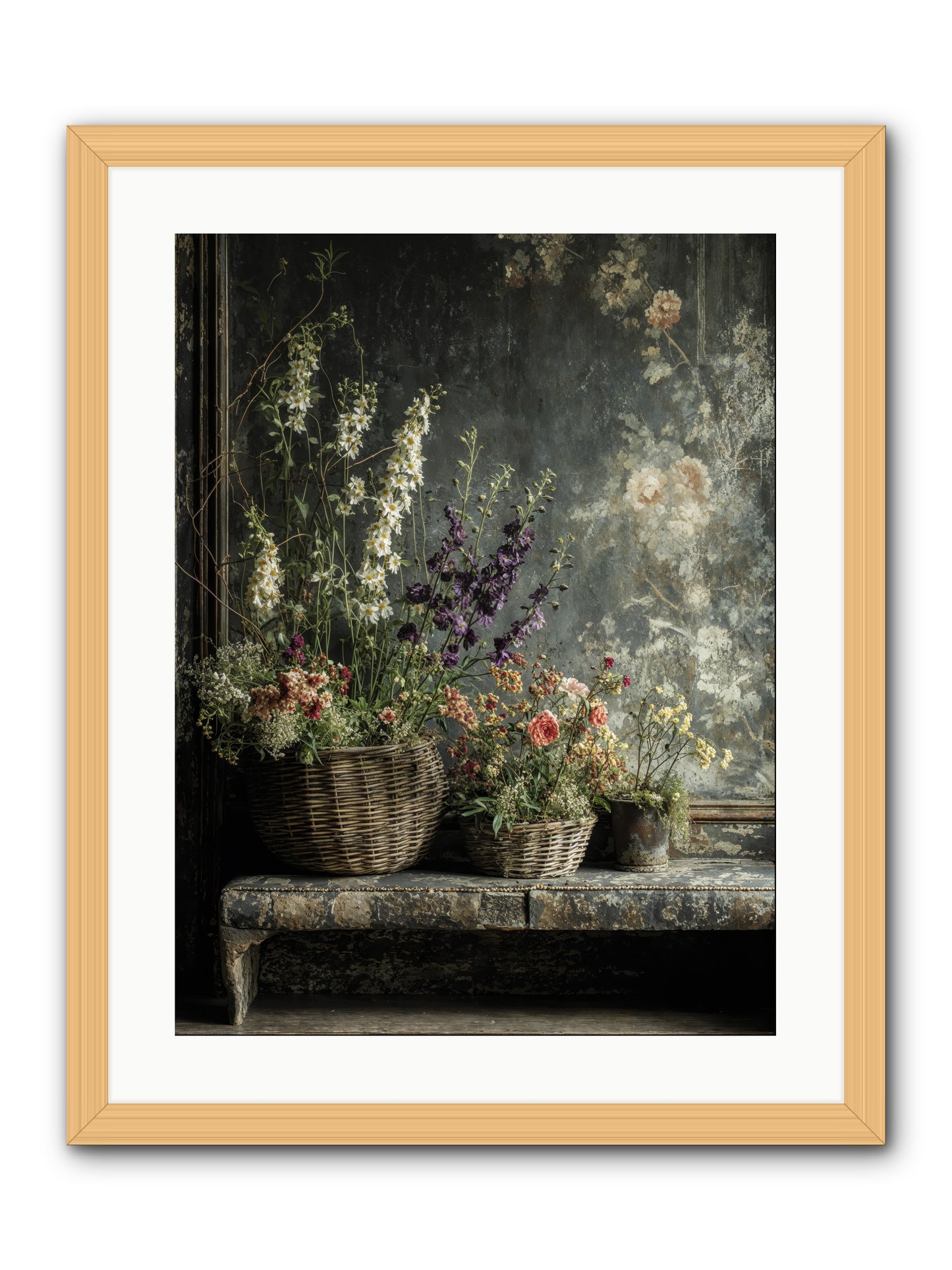 Heartcountry -- Framed Print - Natural 18x24