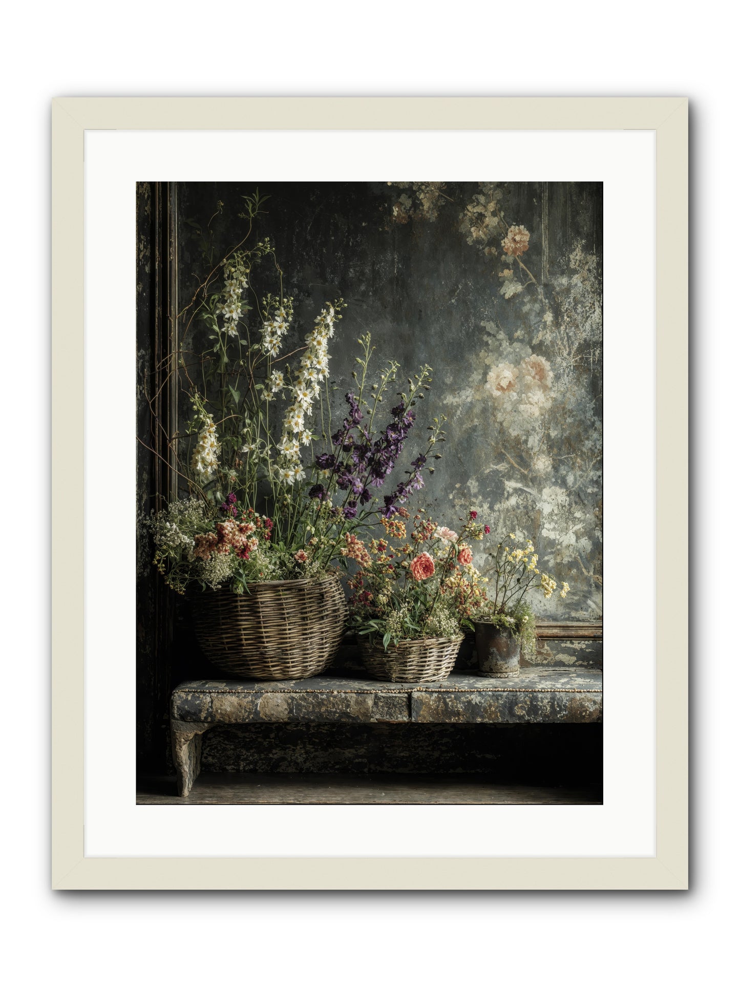Heartcountry -- Framed Print - White 18x24