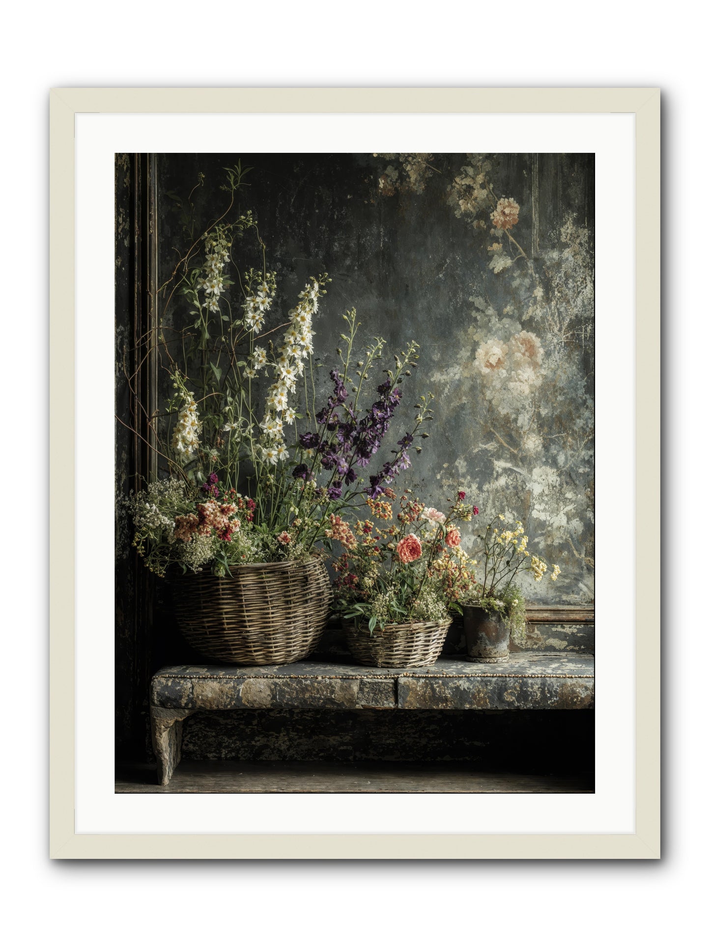 Heartcountry -- Framed Print - White 24x32