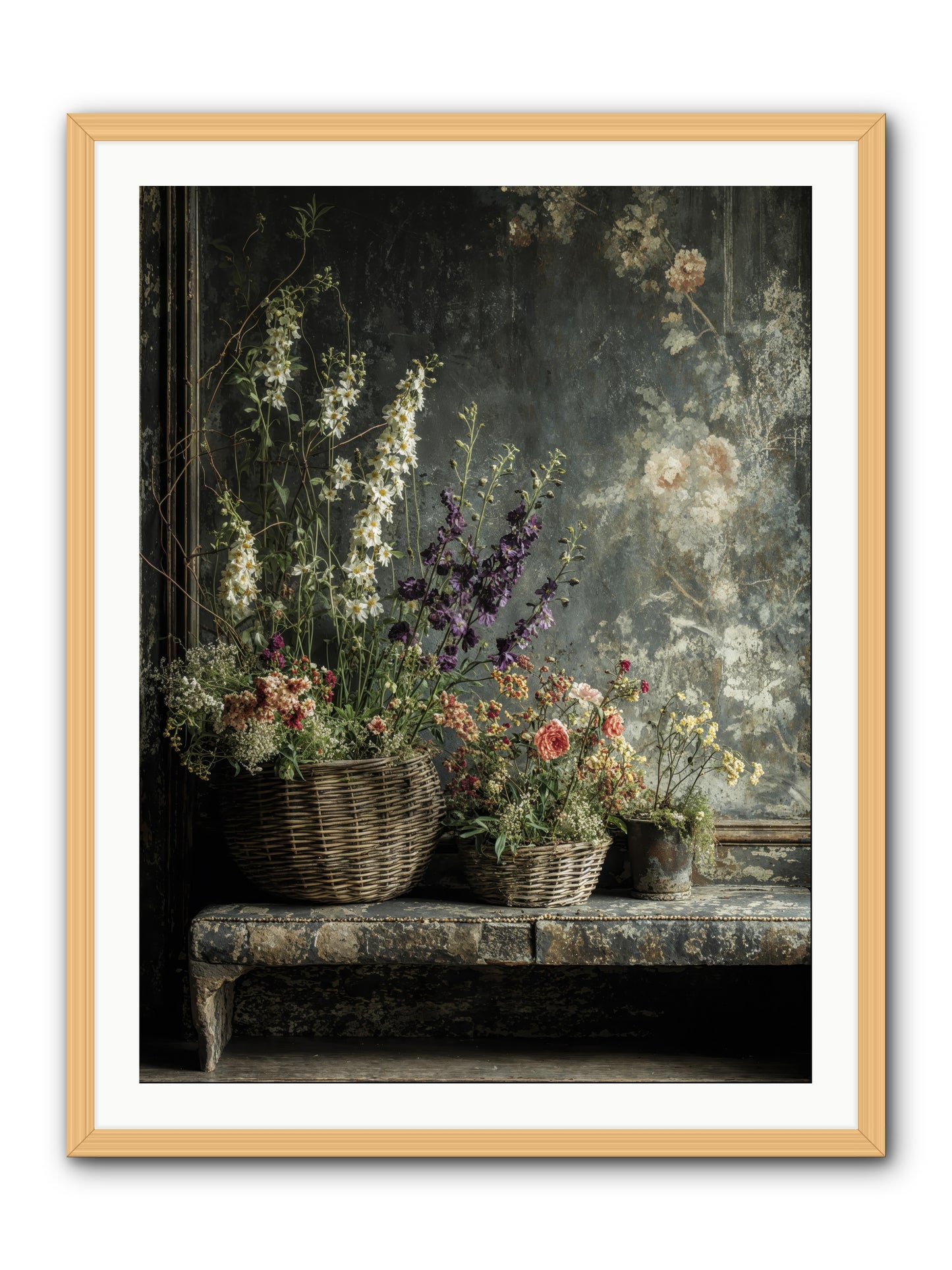 Heartcountry -- Framed Print - Natural 30x40