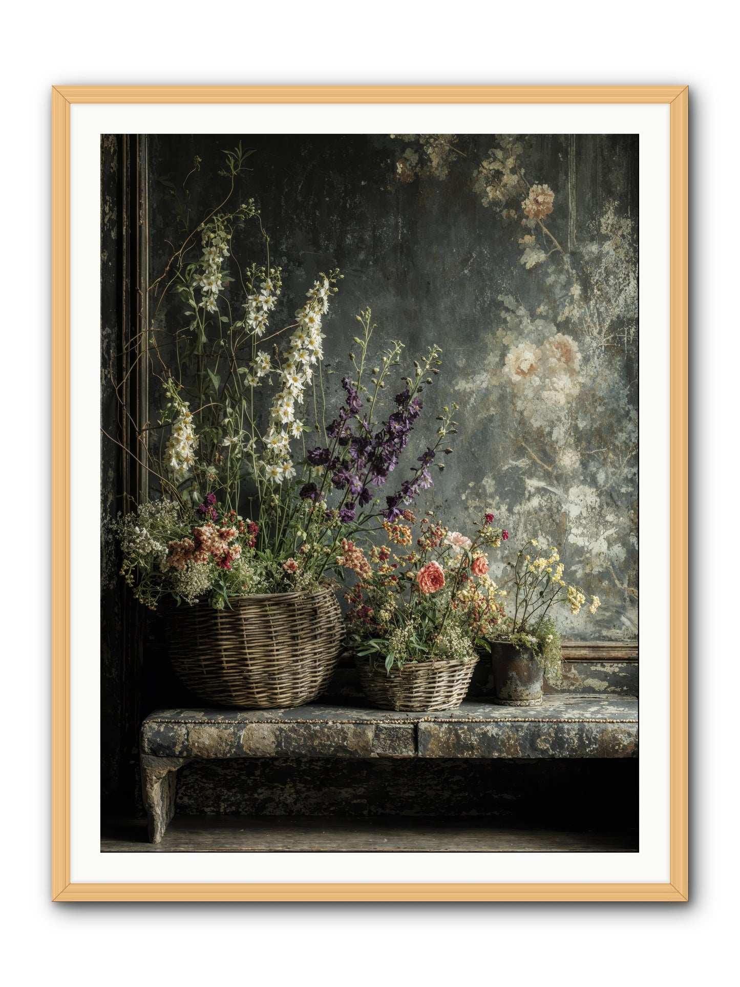 Heartcountry -- Framed Print - Natural 36x48