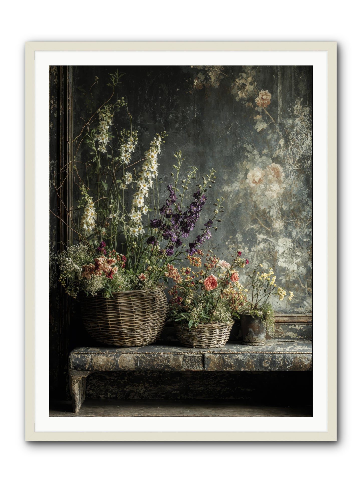 Heartcountry -- Framed Print - White 36x48