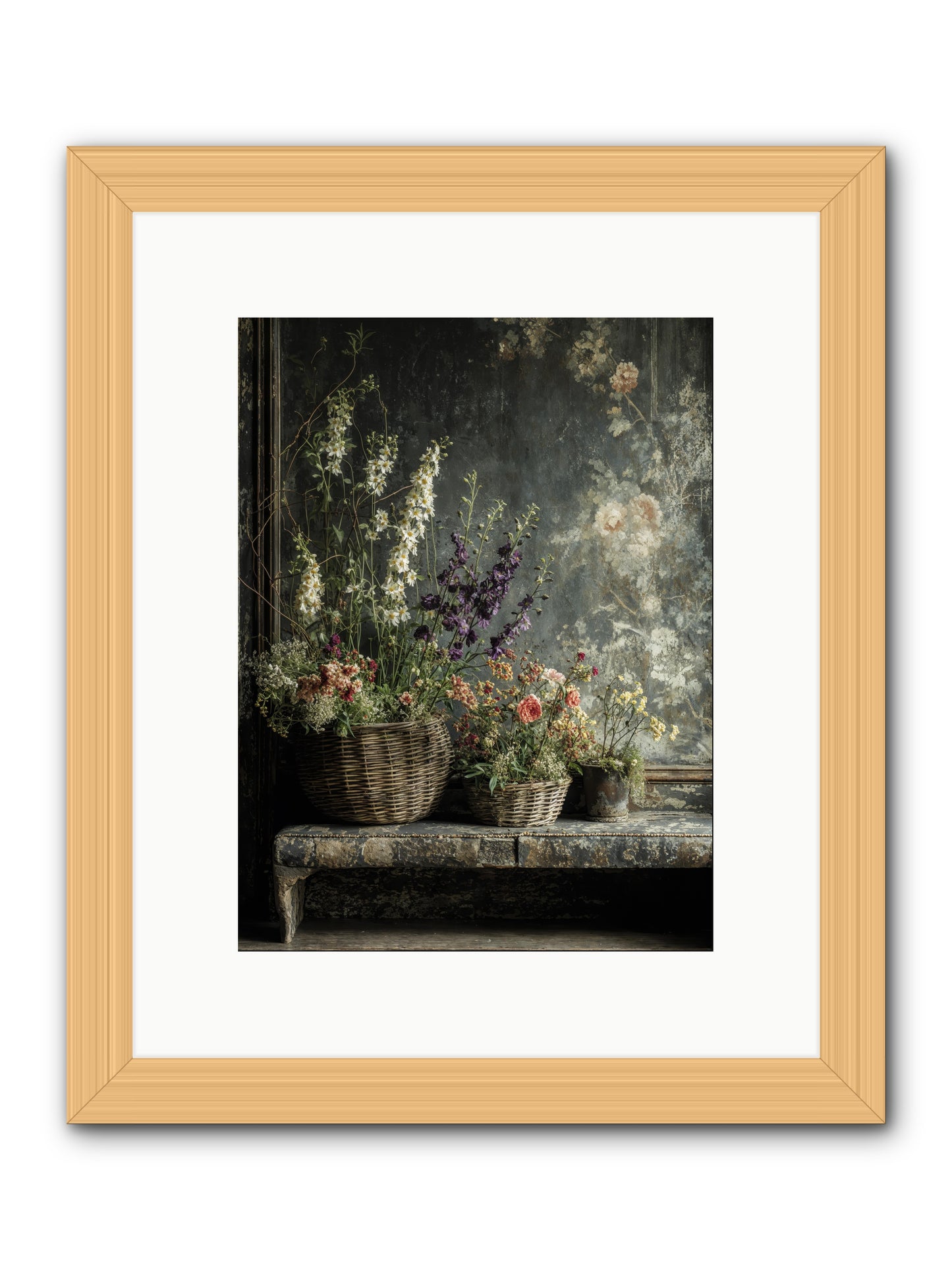 Heartcountry -- Framed Print - Natural 9x12