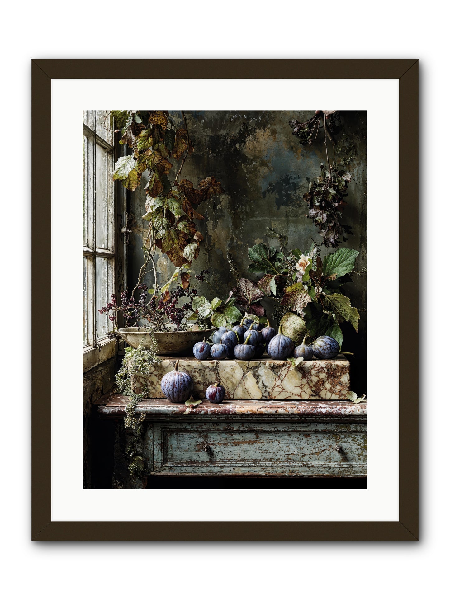 Hearthgrown -- Framed Print - Black 18x24