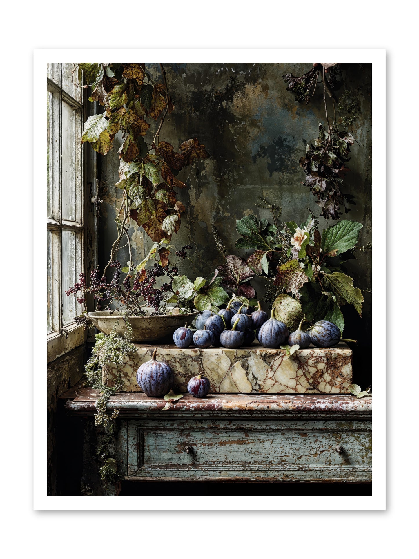 Hearthgrown -- Loose Canvas Print 24x32