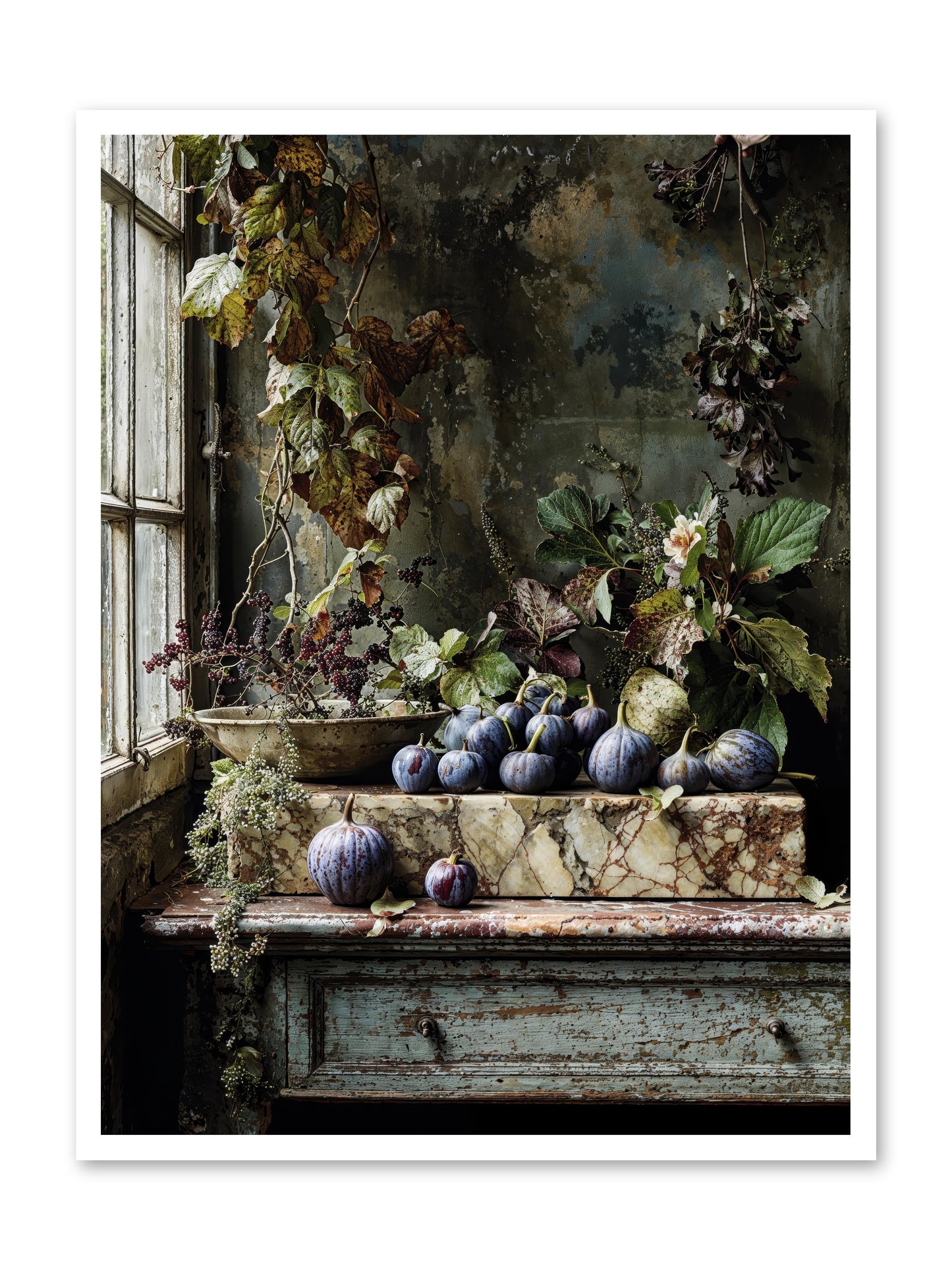 Hearthgrown -- Loose Canvas Print 30x40
