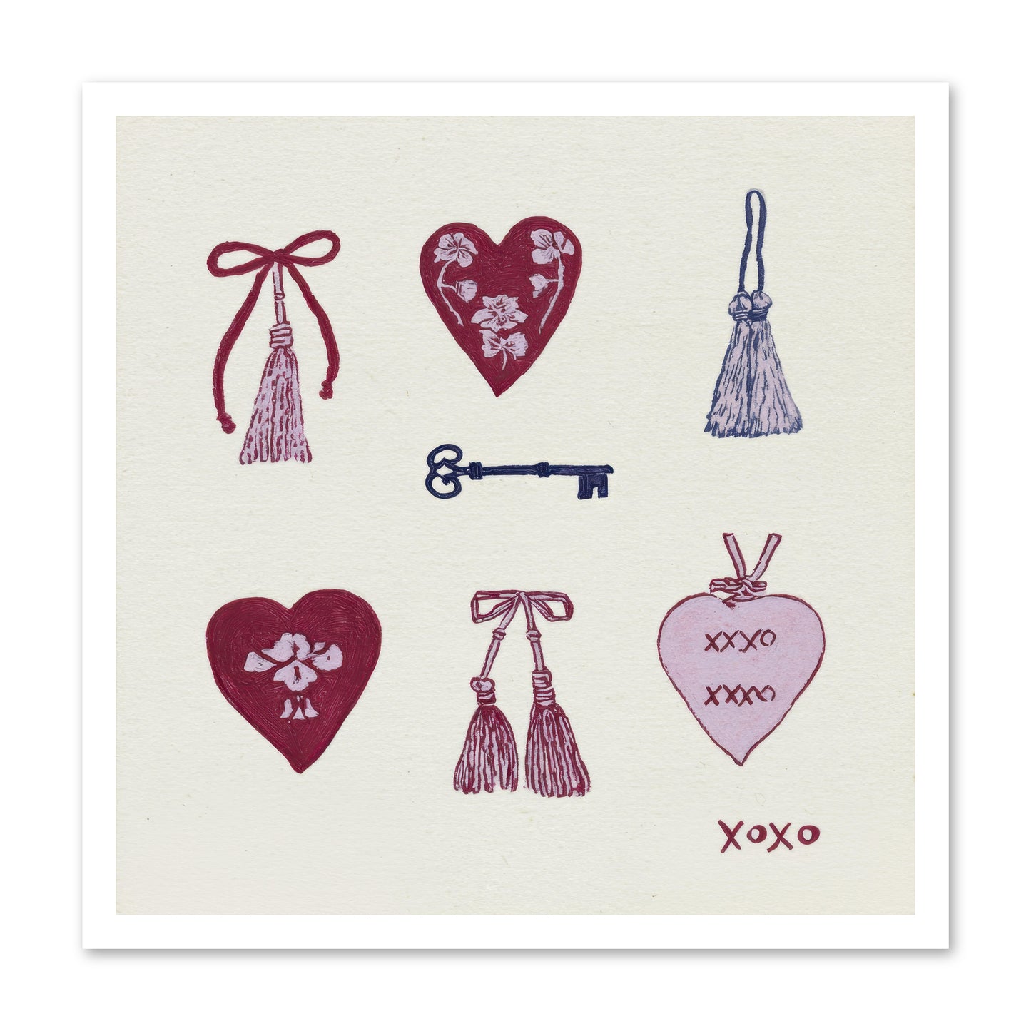Hearts Find Their Home -- Paper Print 24x24