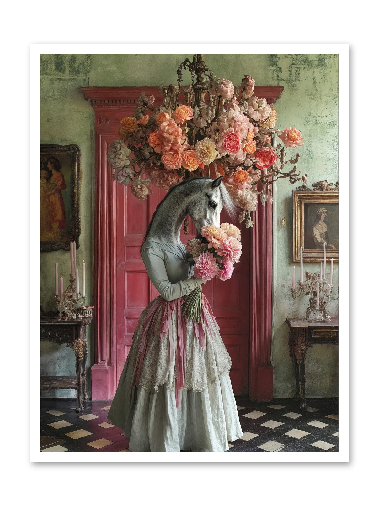 Hearts catch better dreamsRez -- Loose Canvas Print 30x40