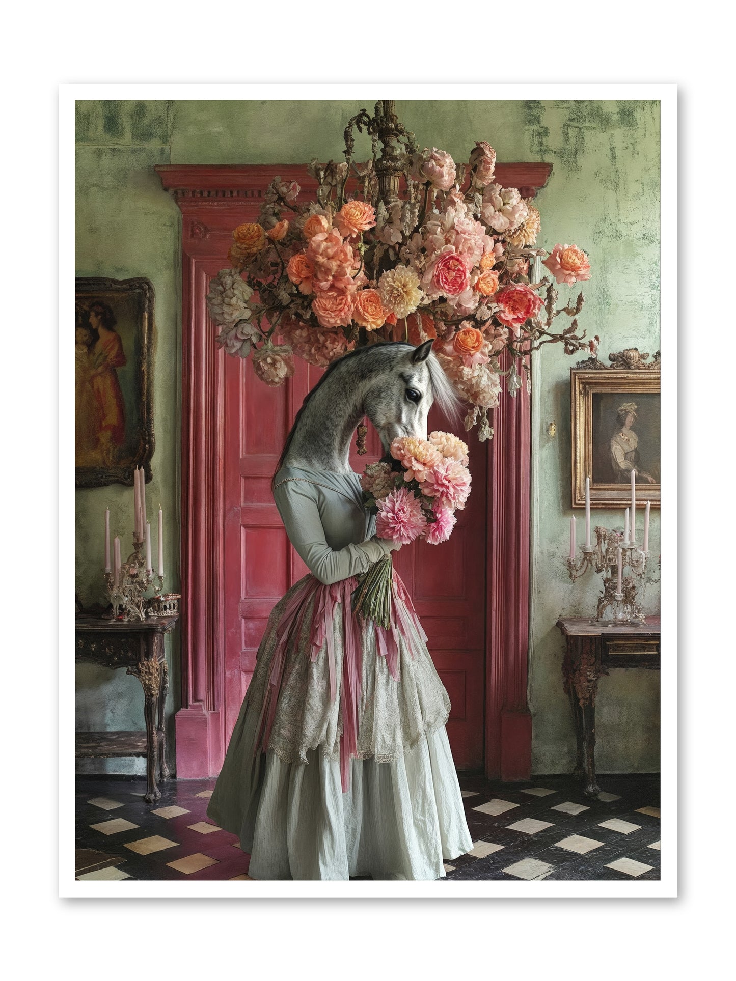 Hearts catch better dreamsRez -- Loose Canvas Print 36x48