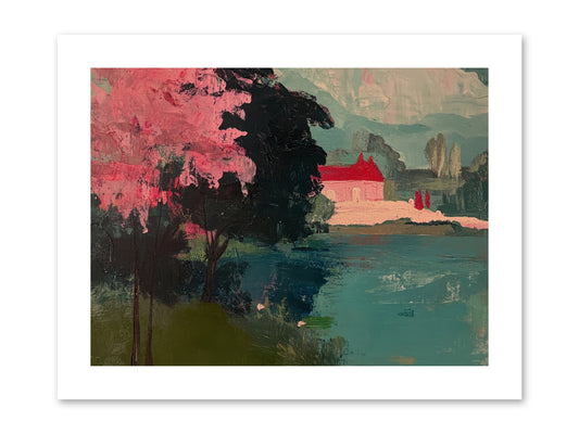 Heather Fields -- Paper Print 12x9